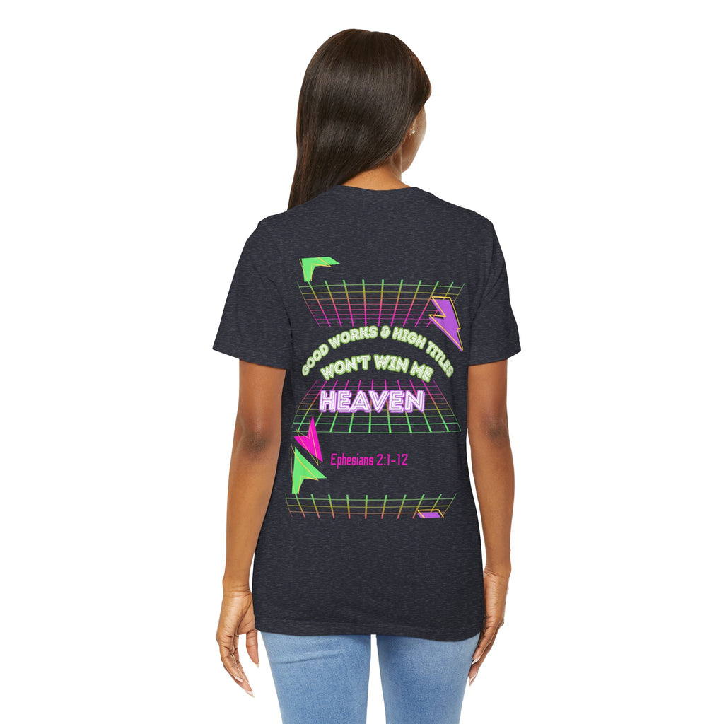 Woman's "Good works" Retro Tee— Ephesians 2:1-12 Retro Christian T-Shirt