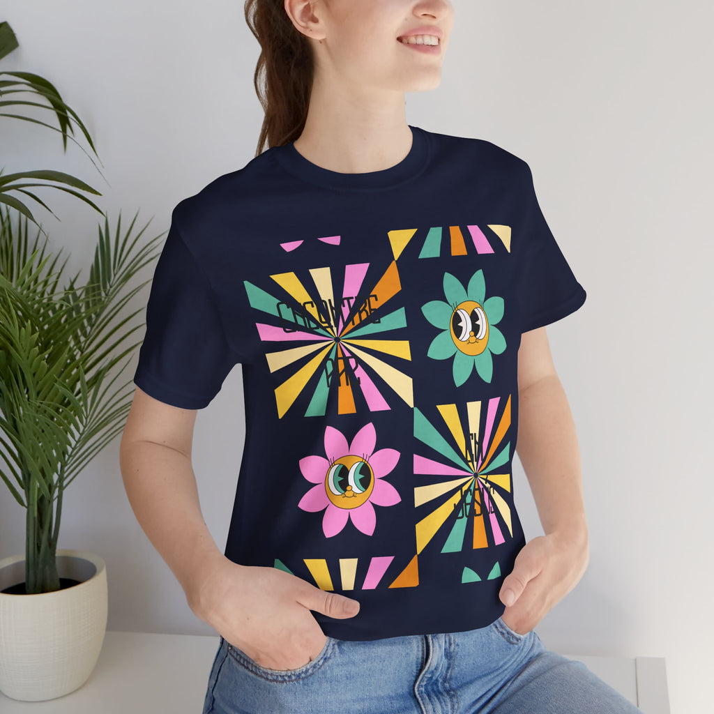 Woman's Spanish "Encontré paz en Jesús"- Camisa Retro Español
