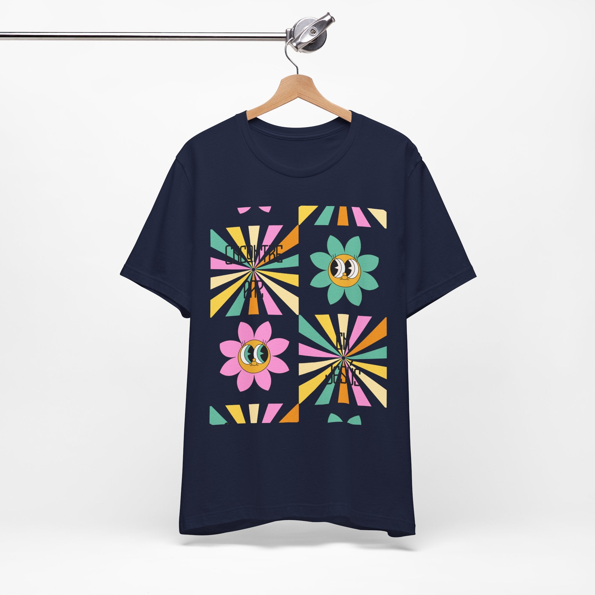 Woman's Spanish "Encontré paz en Jesús"- Camisa Retro Español