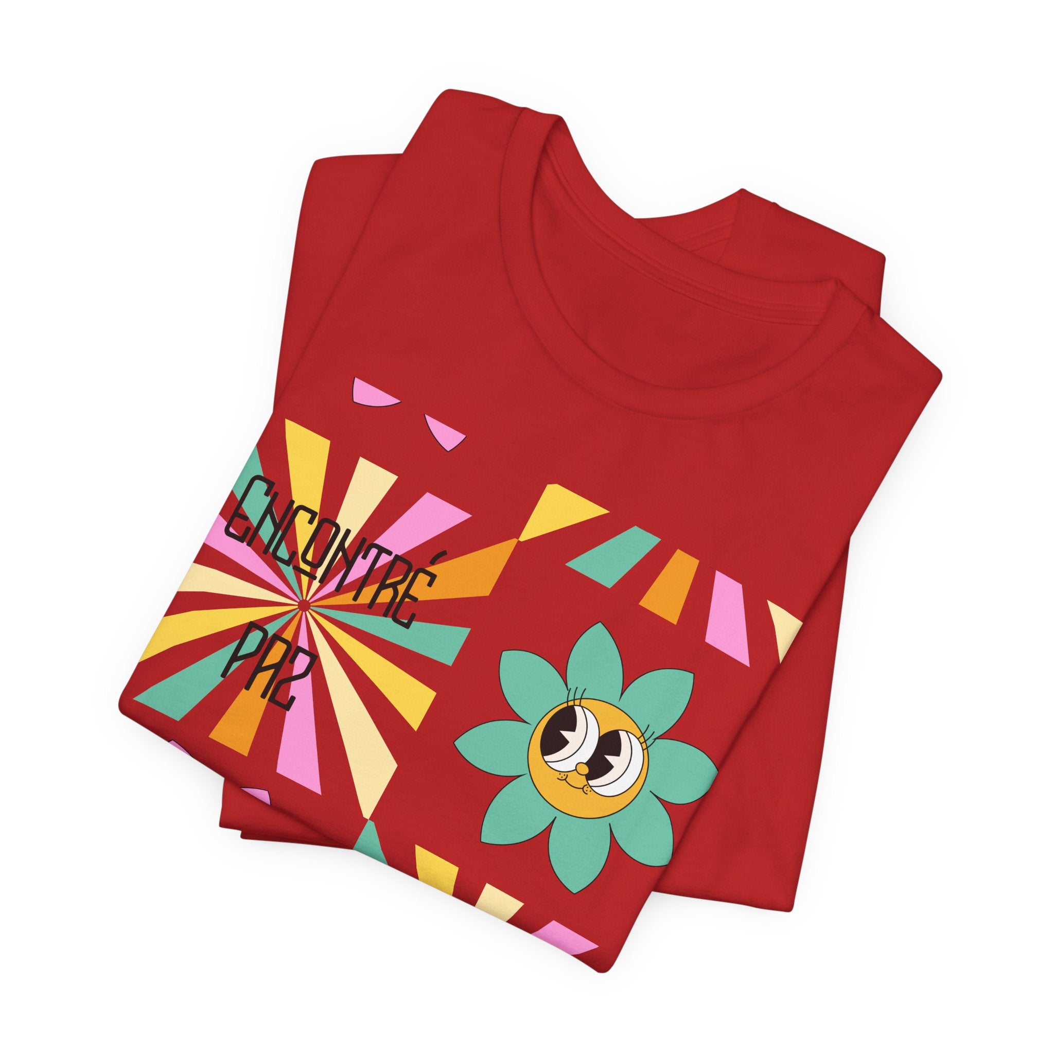 Woman's Spanish "Encontré paz en Jesús"- Camisa Retro Español