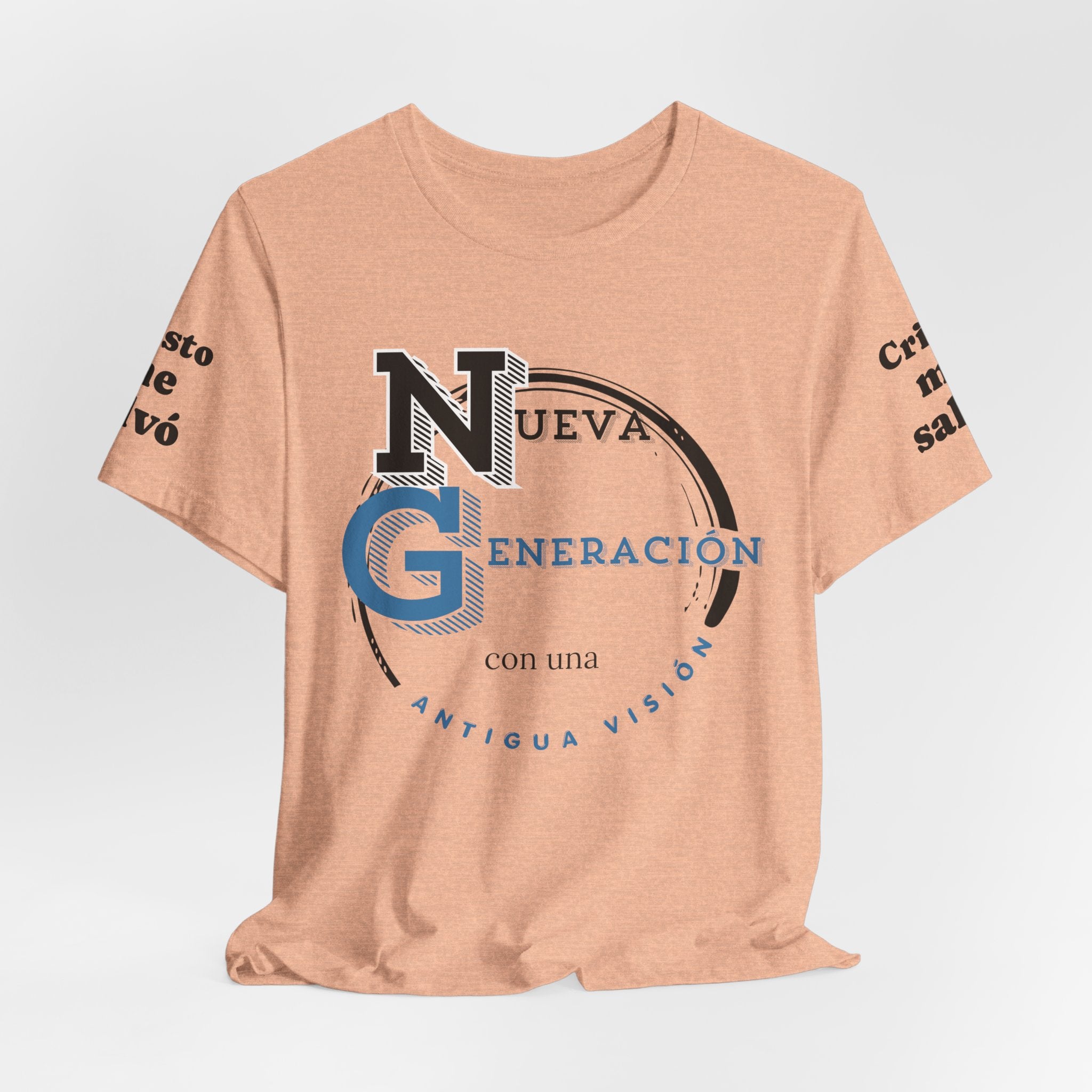 Romanos 1:16 Camisa de Hombres  — "Nueva Generación" Faith T‑Shirt