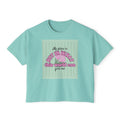 Women’s Retro Boxy Tee — 'My place is not in what this world can give me, But in the purpose God designed for my life'