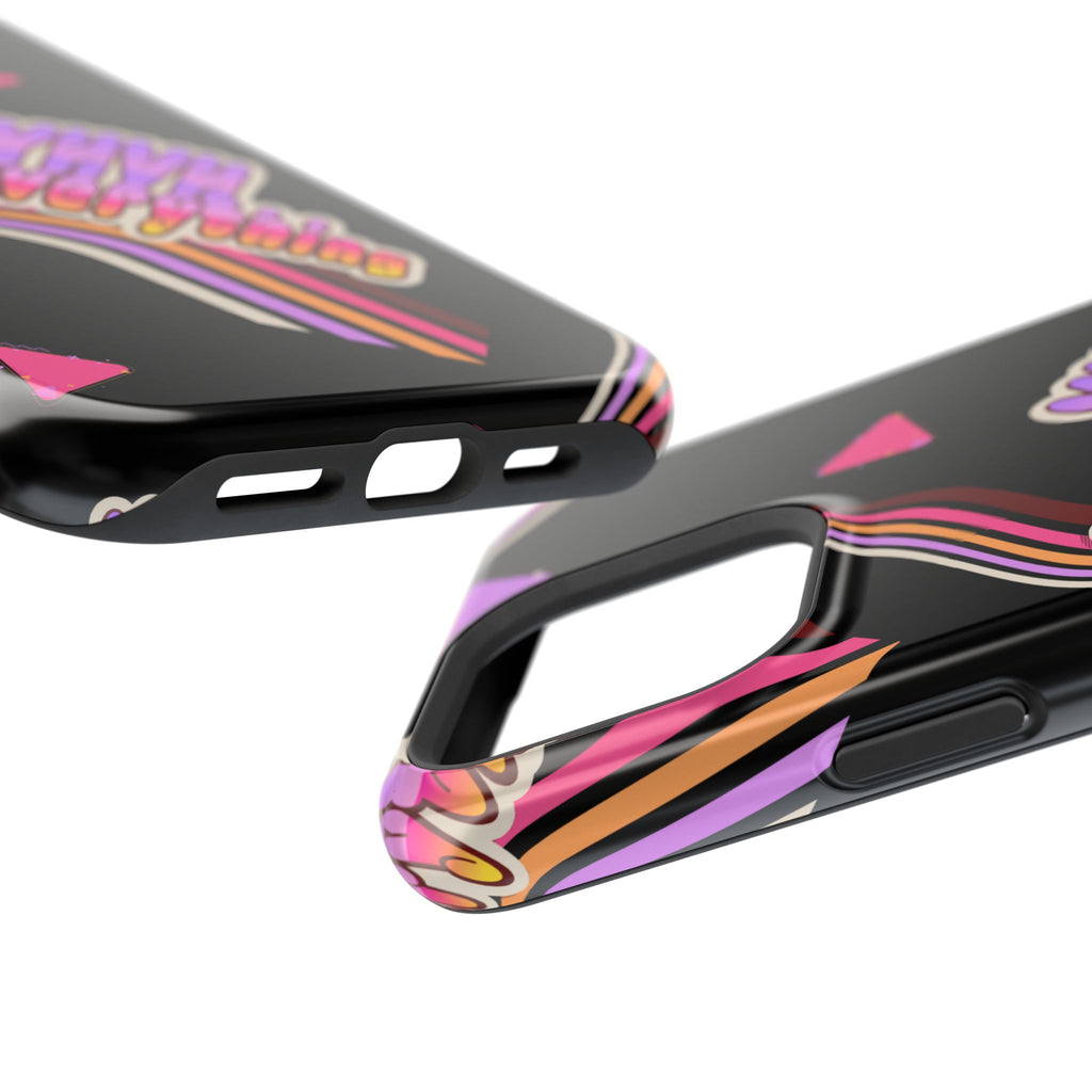 Retro 'YHVH over everything' Magnetic Phone Case — Impact-Resistant Protective Cover