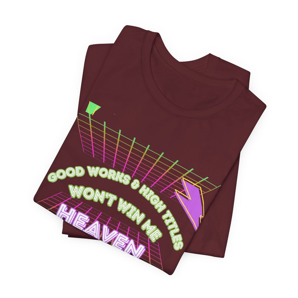 Woman's "Good works" Retro Tee— Ephesians 2:1-12 Retro Christian T-Shirt