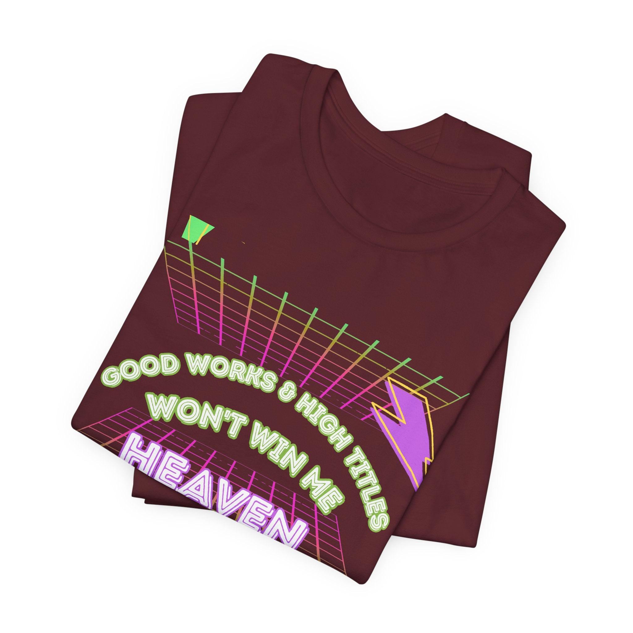 Woman's "Good works" Retro Tee— Ephesians 2:1-12 Retro Christian T-Shirt