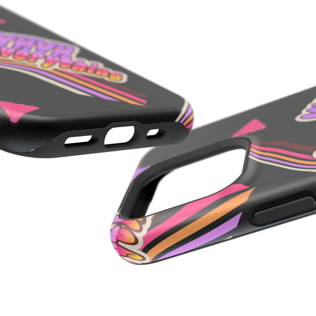 Retro 'YHVH over everything' Magnetic Phone Case — Impact-Resistant Protective Cover