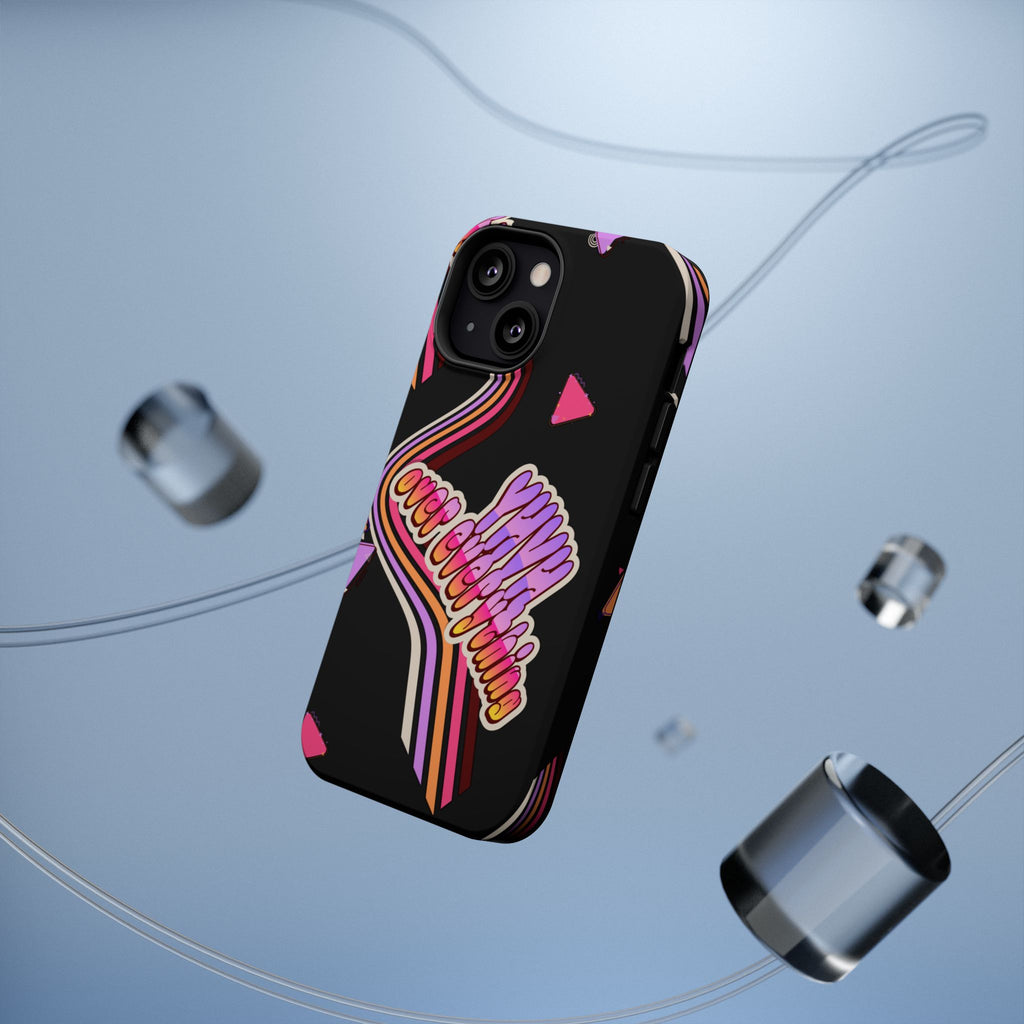 Retro 'YHVH over everything' Magnetic Phone Case — Impact-Resistant Protective Cover