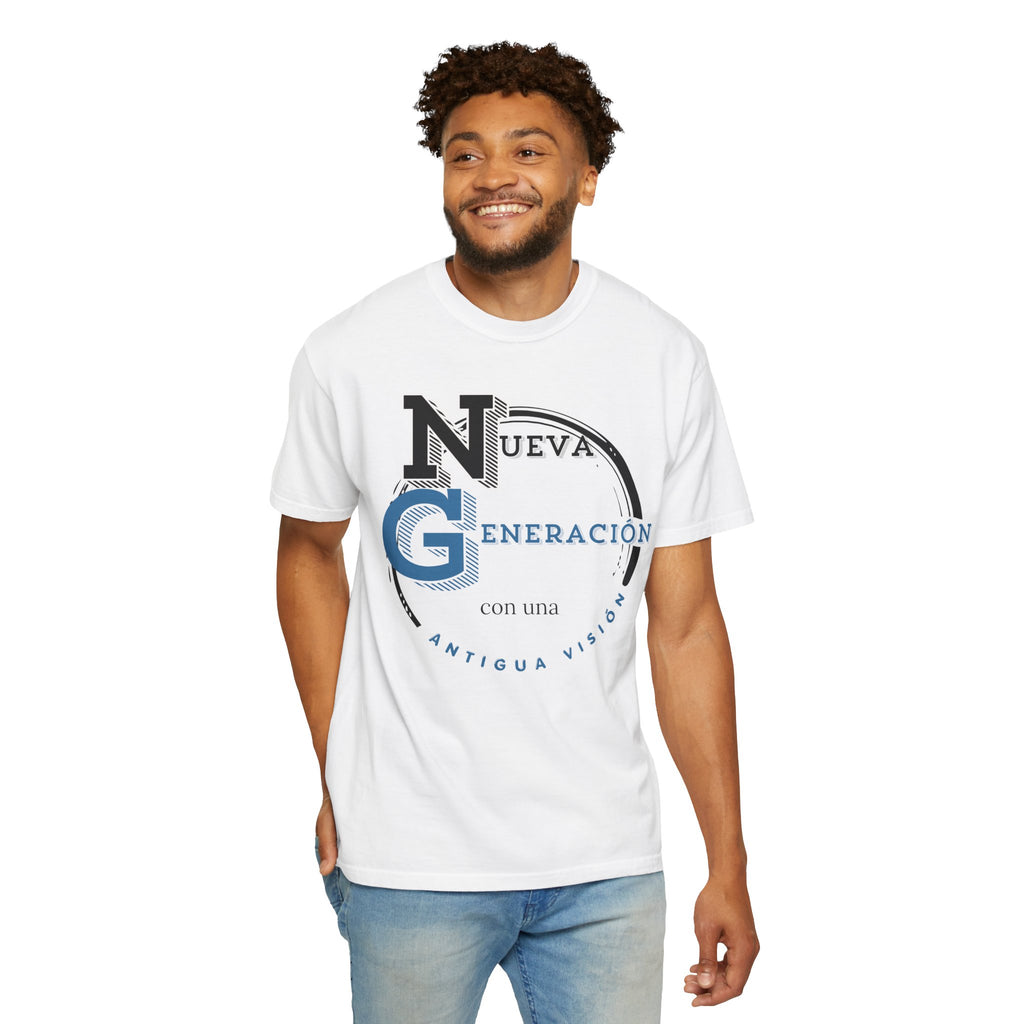 Romanos 1:16 Camisa de Hombres  — "Nueva Generación" Faith T‑Shirt