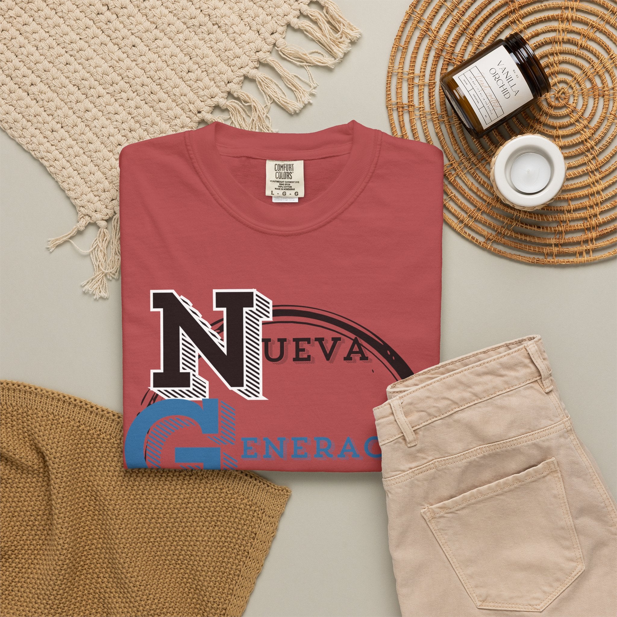 Romanos 1:16 Camisa de Hombres  — "Nueva Generación" Faith T‑Shirt
