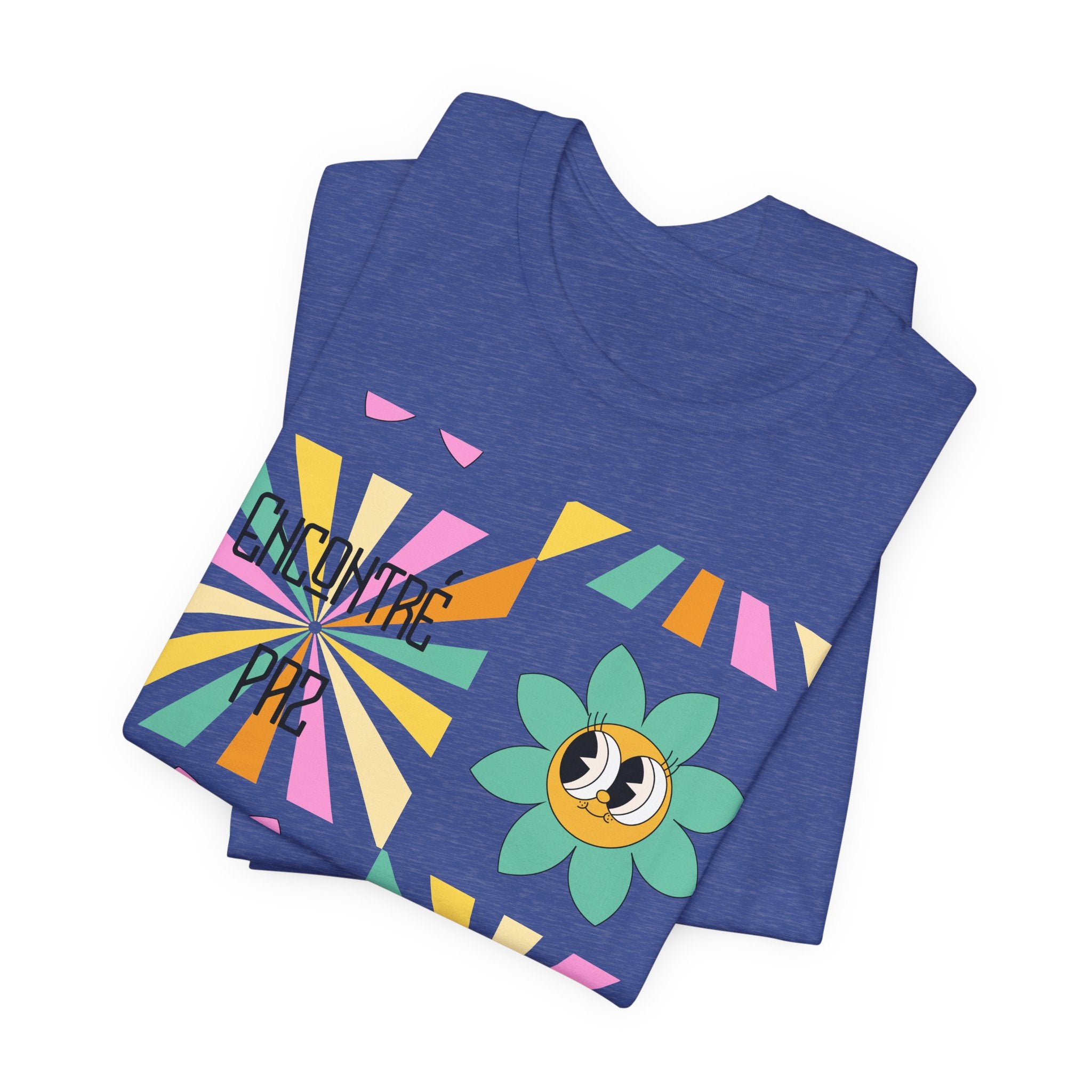 Woman's Spanish "Encontré paz en Jesús"- Camisa Retro Español