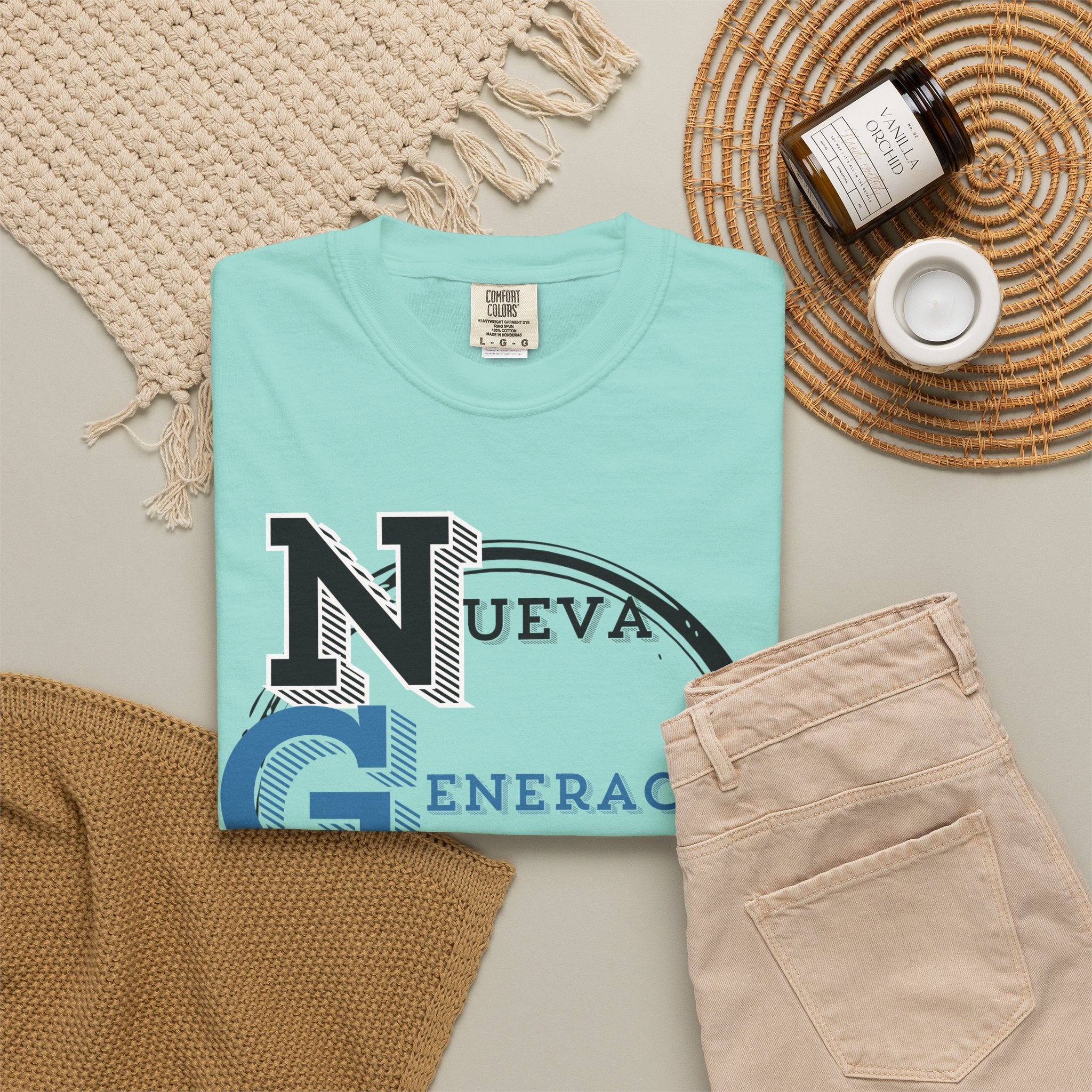 Romanos 1:16 Camisa de Hombres  — "Nueva Generación" Faith T‑Shirt