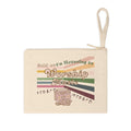 Worship Music Zipper Pouch — Retro Boombox Faith Accessory