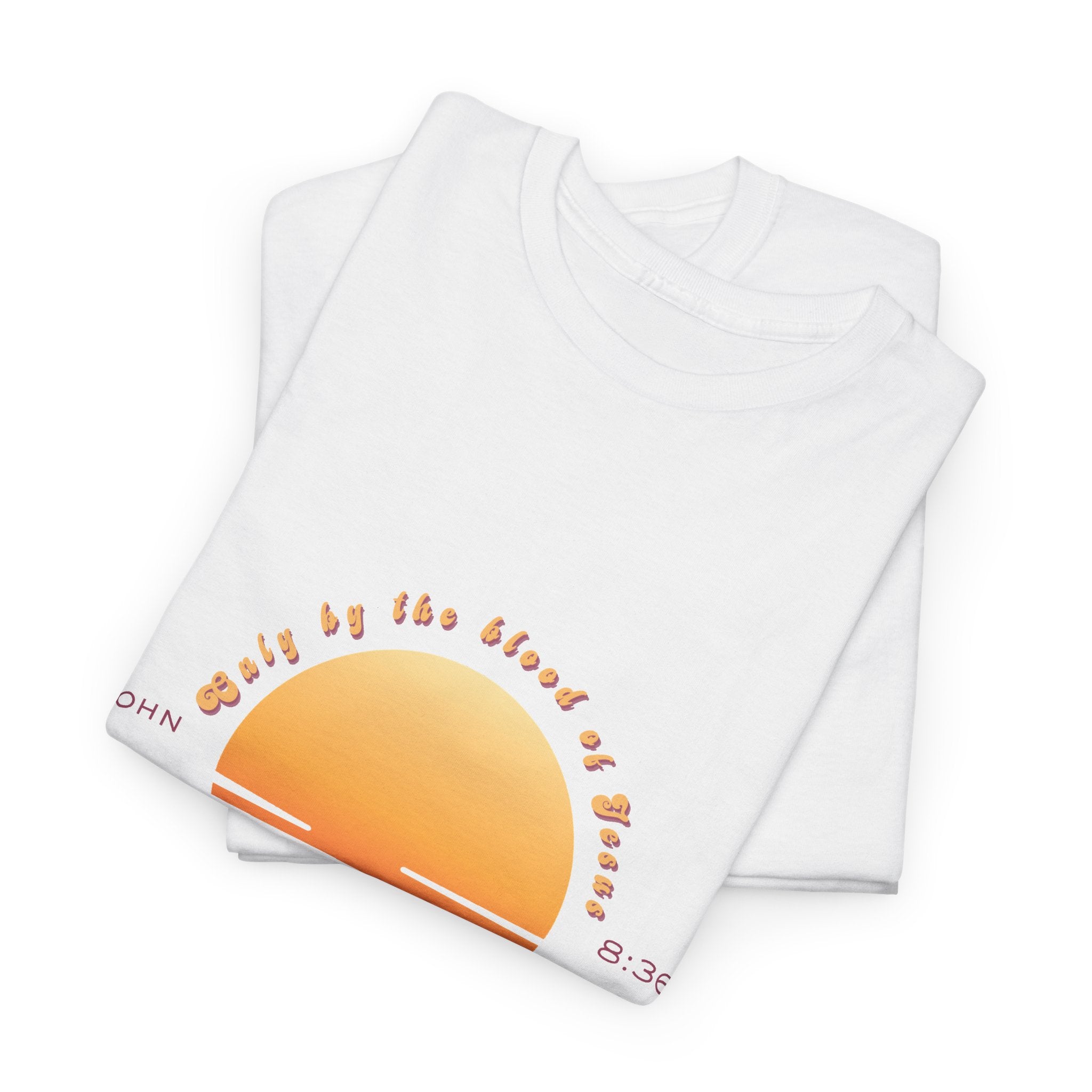 Women's 'Set free indeed' John 8:36- Heavy Cotton Tee