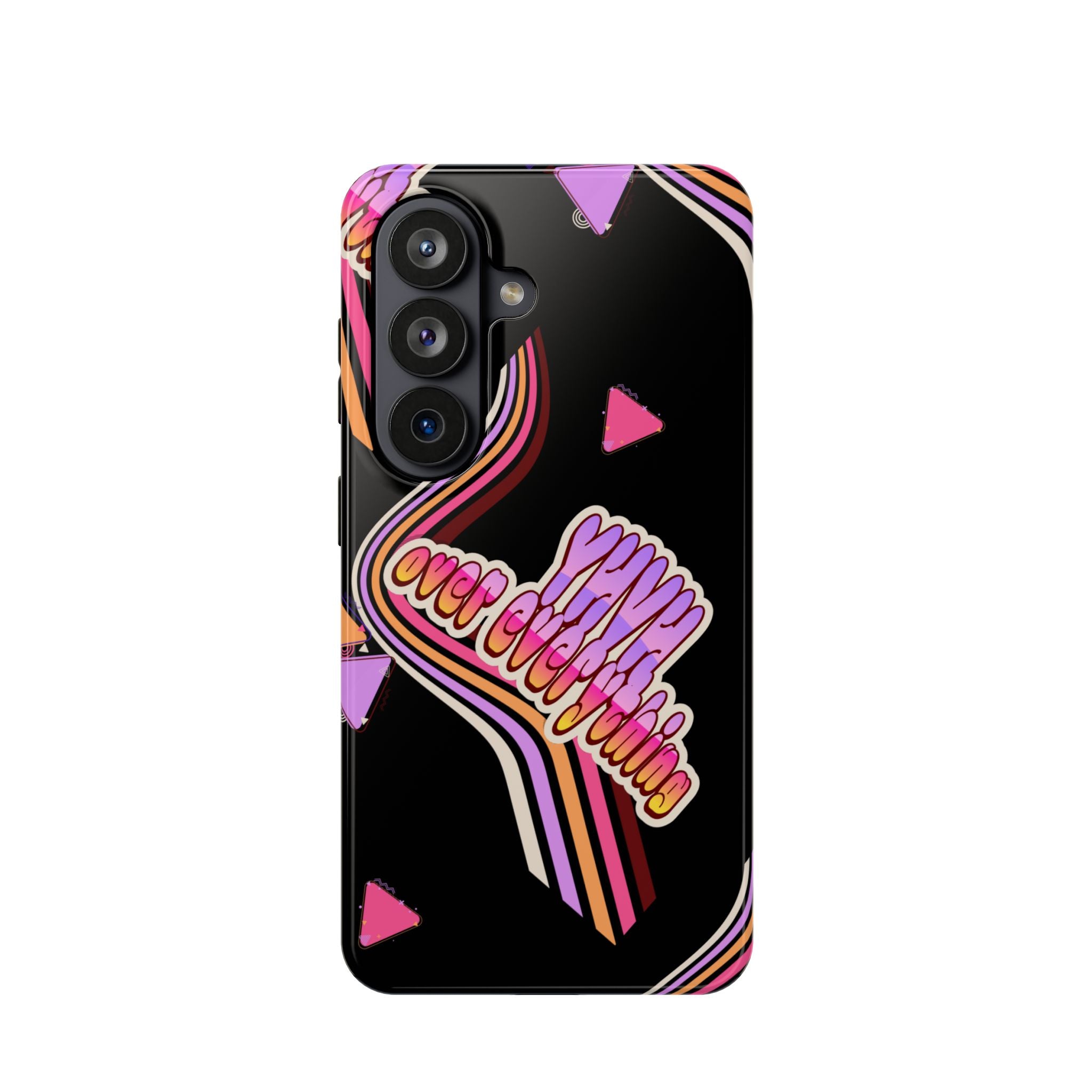 Retro 'YHVH over everything' Magnetic Phone Case — Impact-Resistant Protective Cover