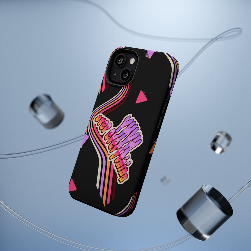 Retro 'YHVH over everything' Magnetic Phone Case — Impact-Resistant Protective Cover