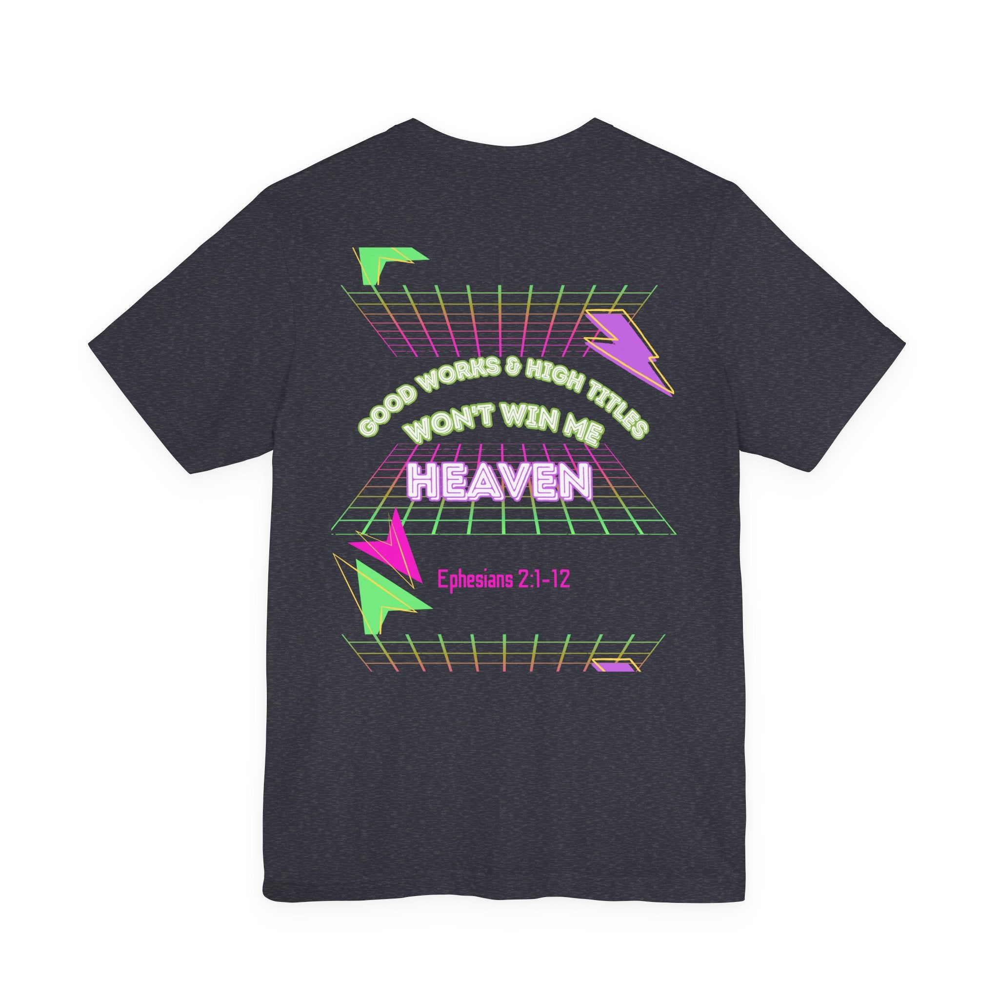 Woman's "Good works" Retro Tee— Ephesians 2:1-12 Retro Christian T-Shirt