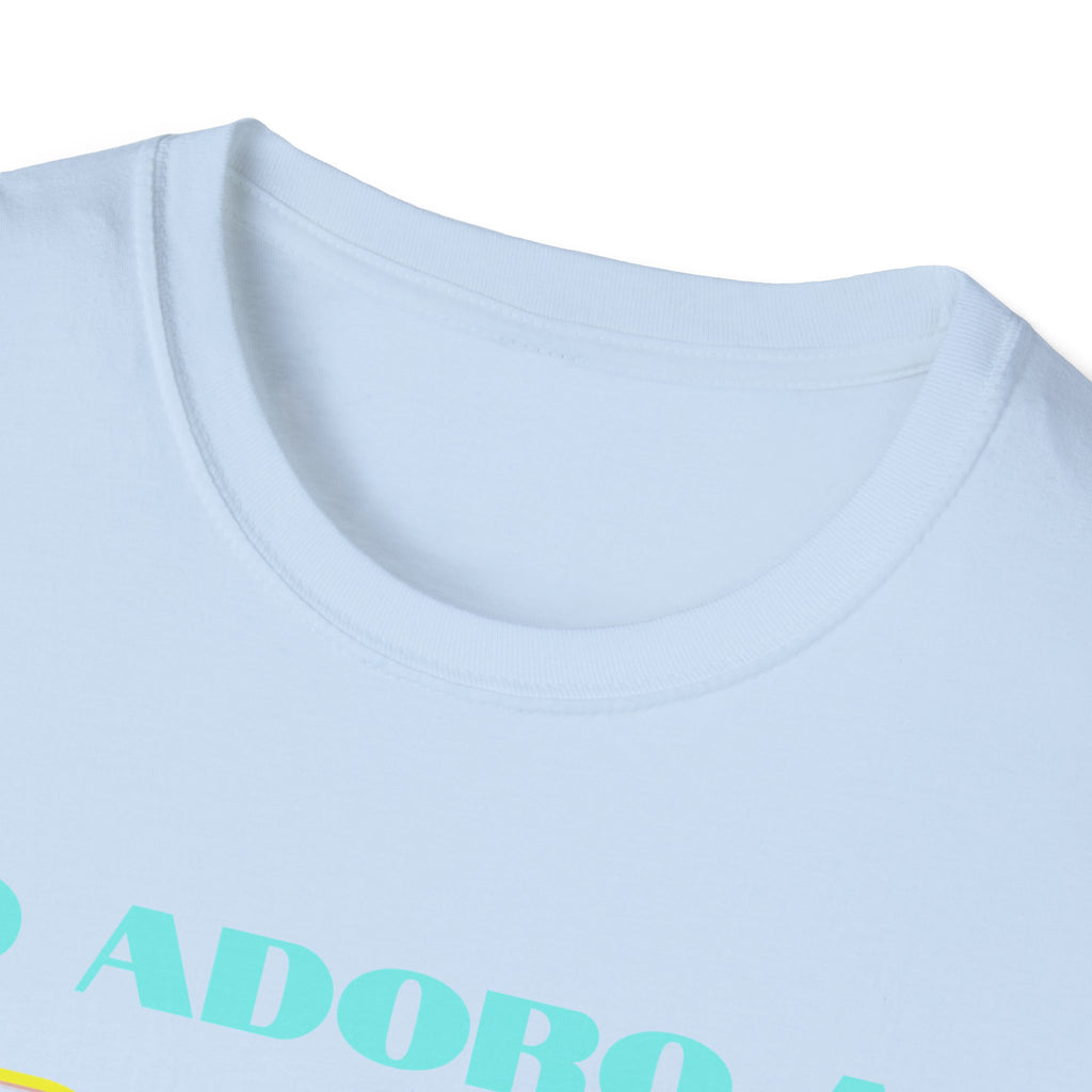 "Yo adoro al Dios verdadero" Camisa Retro —  "Y estos tres son uno" 1Juan 5:7