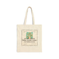 Women's Canvas Tote - "In the Storm I Will Testify Still" Inspirational Scripture Tote Bag