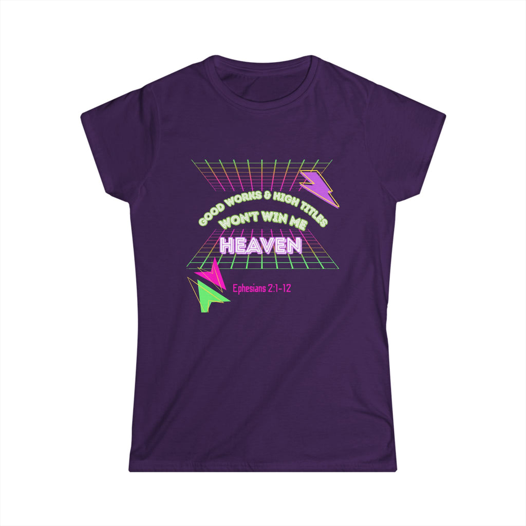 Woman's "Good works" Retro Tee— Ephesians 2:1-12 Retro Christian T-Shirt