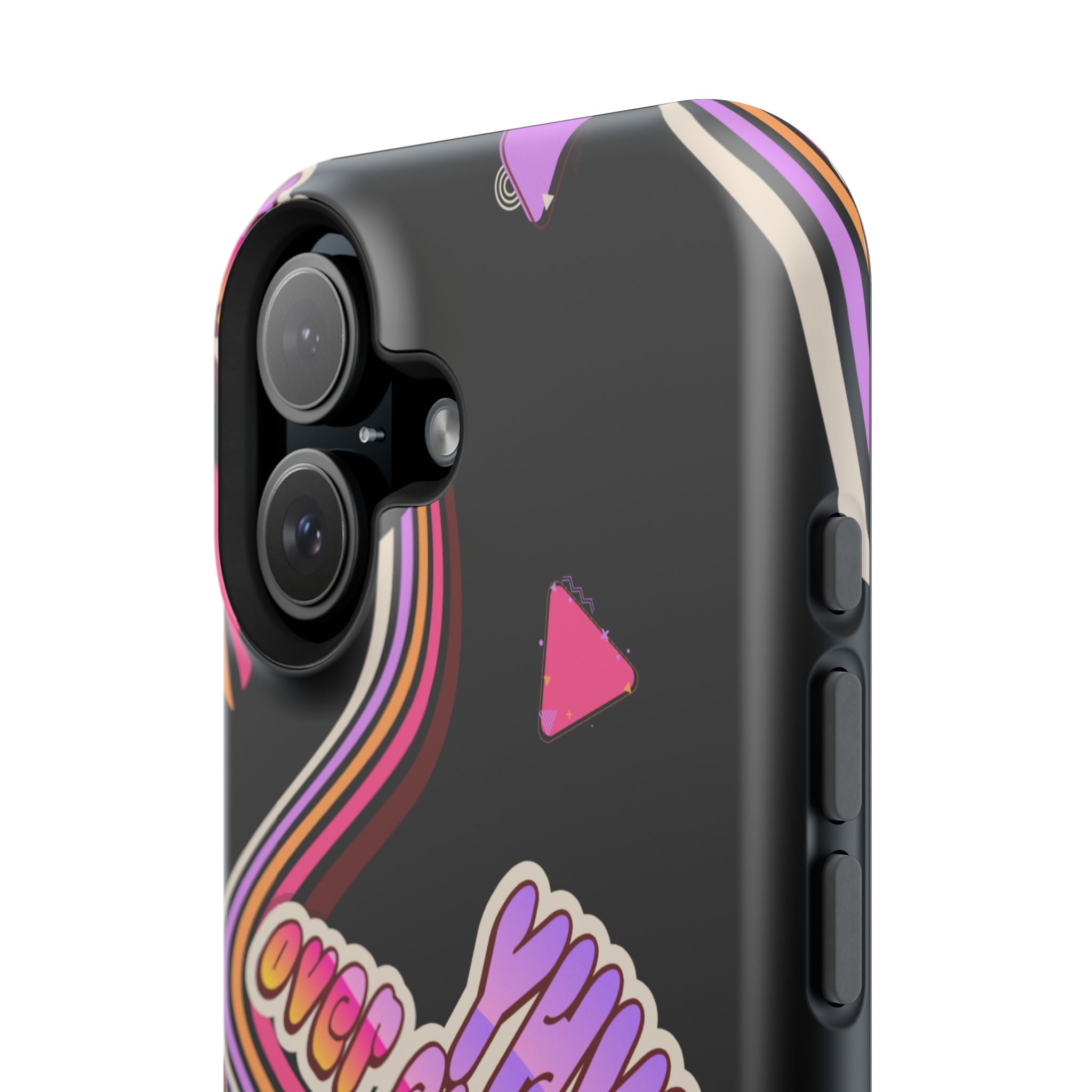 Retro 'YHVH over everything' Magnetic Phone Case — Impact-Resistant Protective Cover
