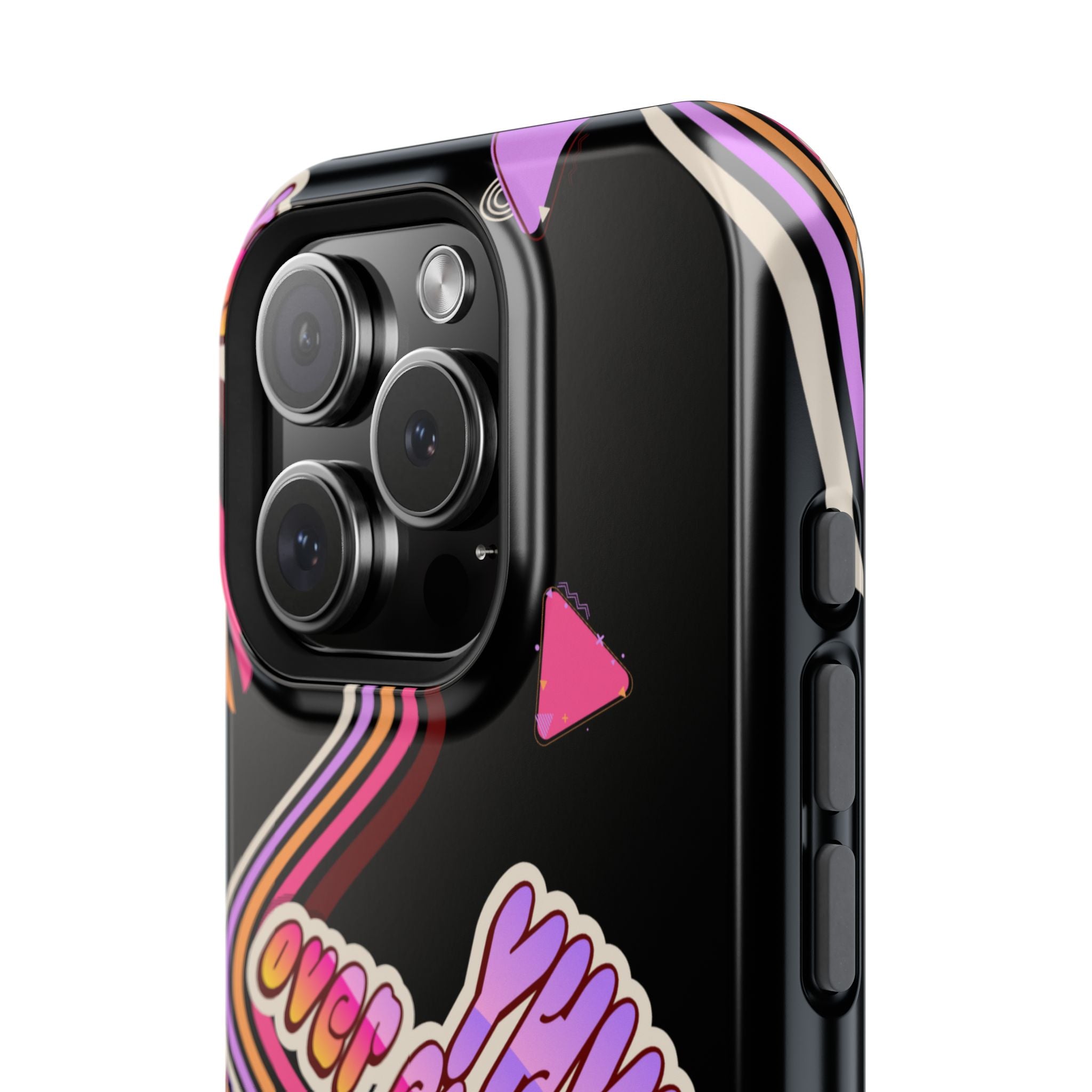 Retro 'YHVH over everything' Magnetic Phone Case — Impact-Resistant Protective Cover