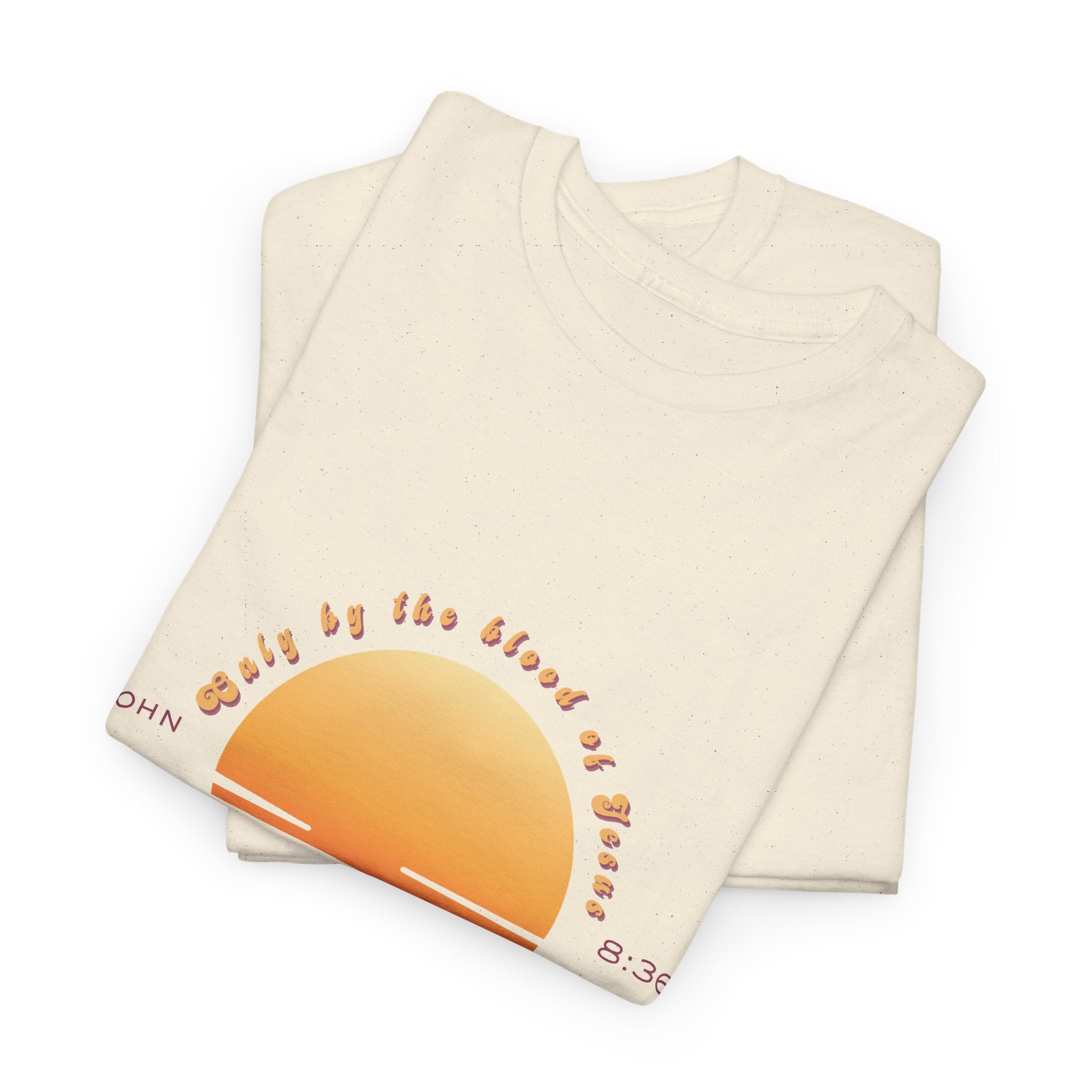 Women's 'Set free indeed' John 8:36- Heavy Cotton Tee