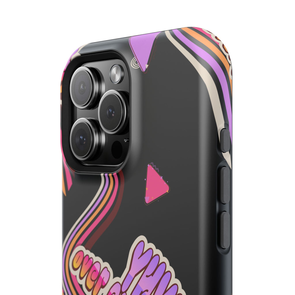 Retro 'YHVH over everything' Magnetic Phone Case — Impact-Resistant Protective Cover
