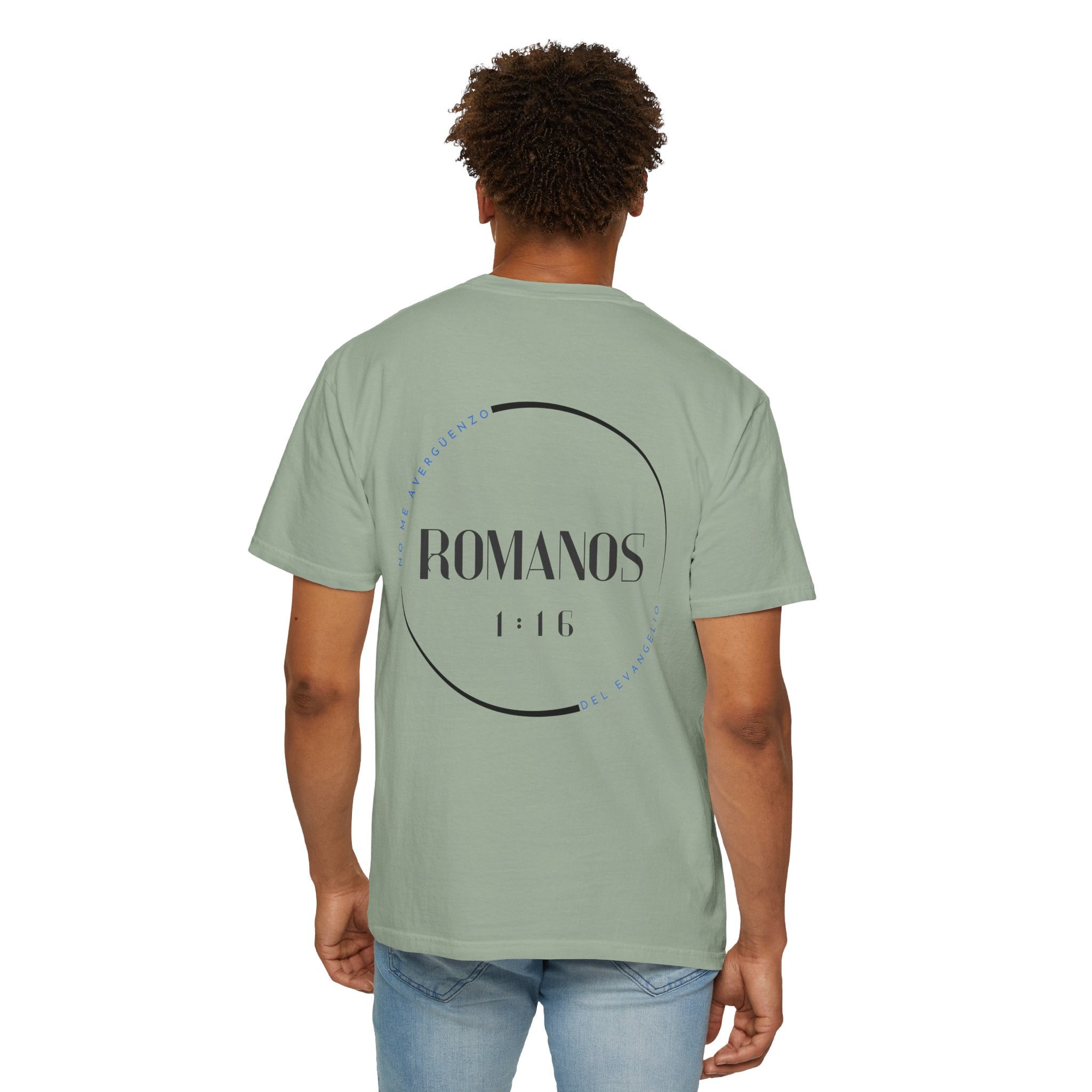 Romanos 1:16 Camisa de Hombres  — "Nueva Generación" Faith T‑Shirt