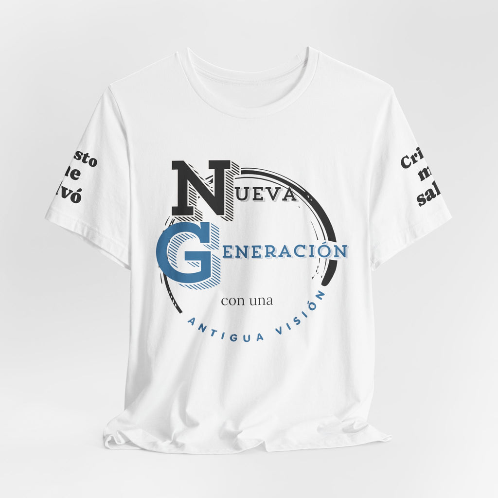 Romanos 1:16 Camisa de Hombres  — "Nueva Generación" Faith T‑Shirt