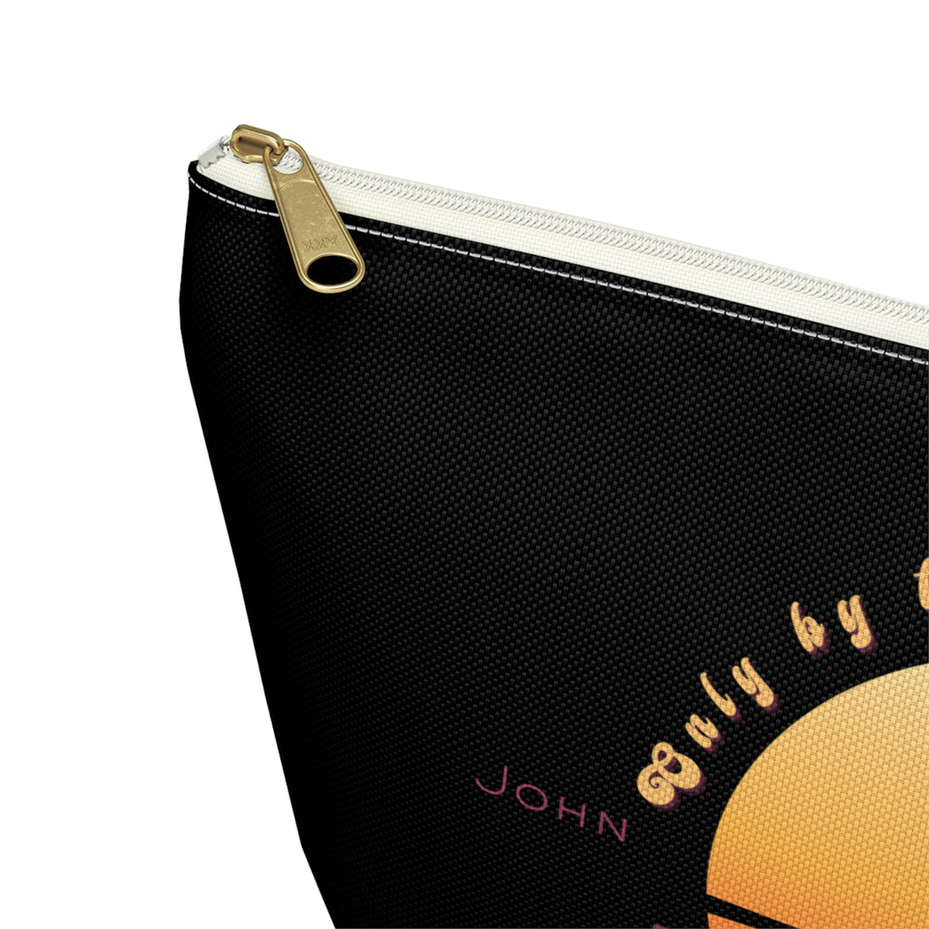 Women's 'Set free indeed'  — Sunset Accessory Pouch