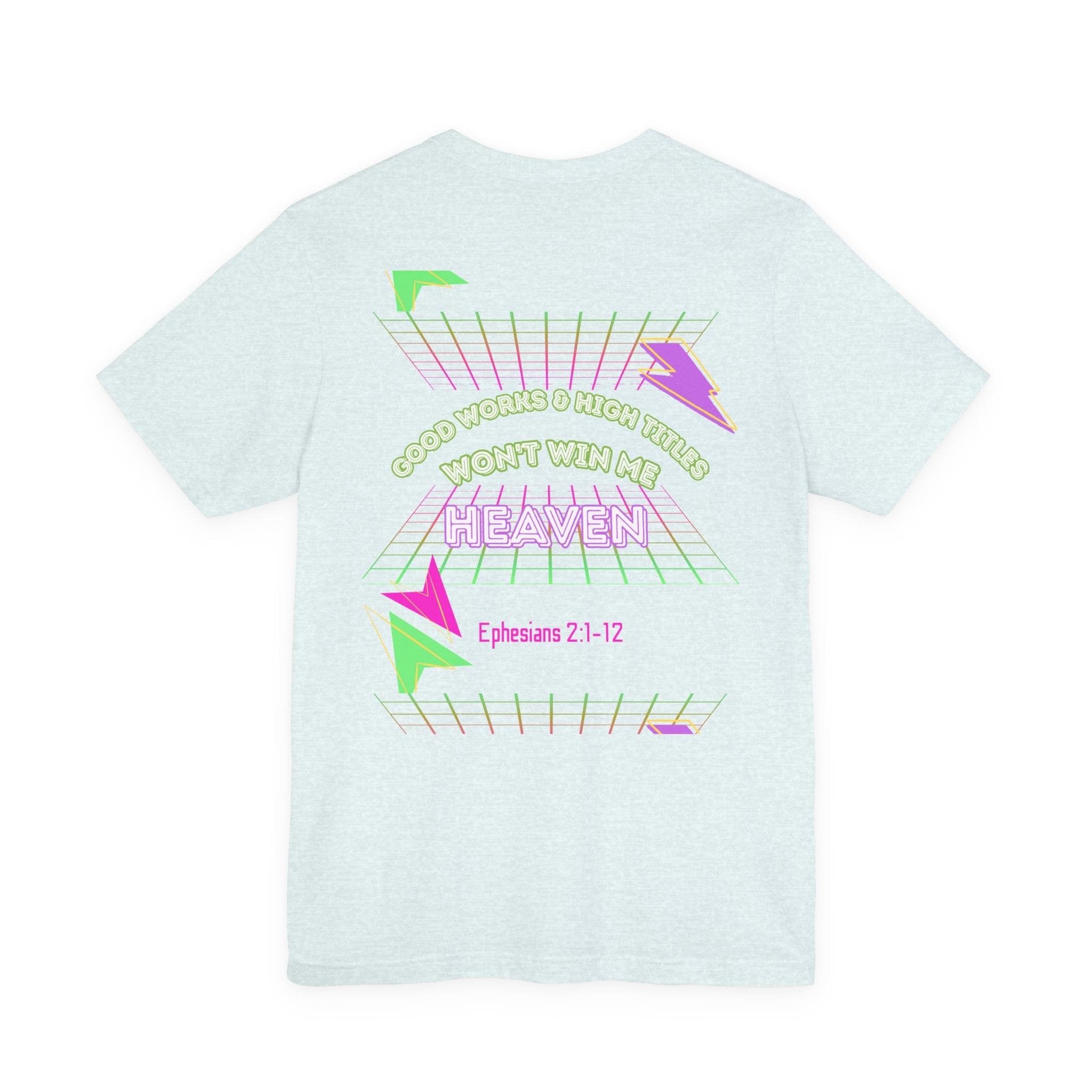 Woman's "Good works" Retro Tee— Ephesians 2:1-12 Retro Christian T-Shirt