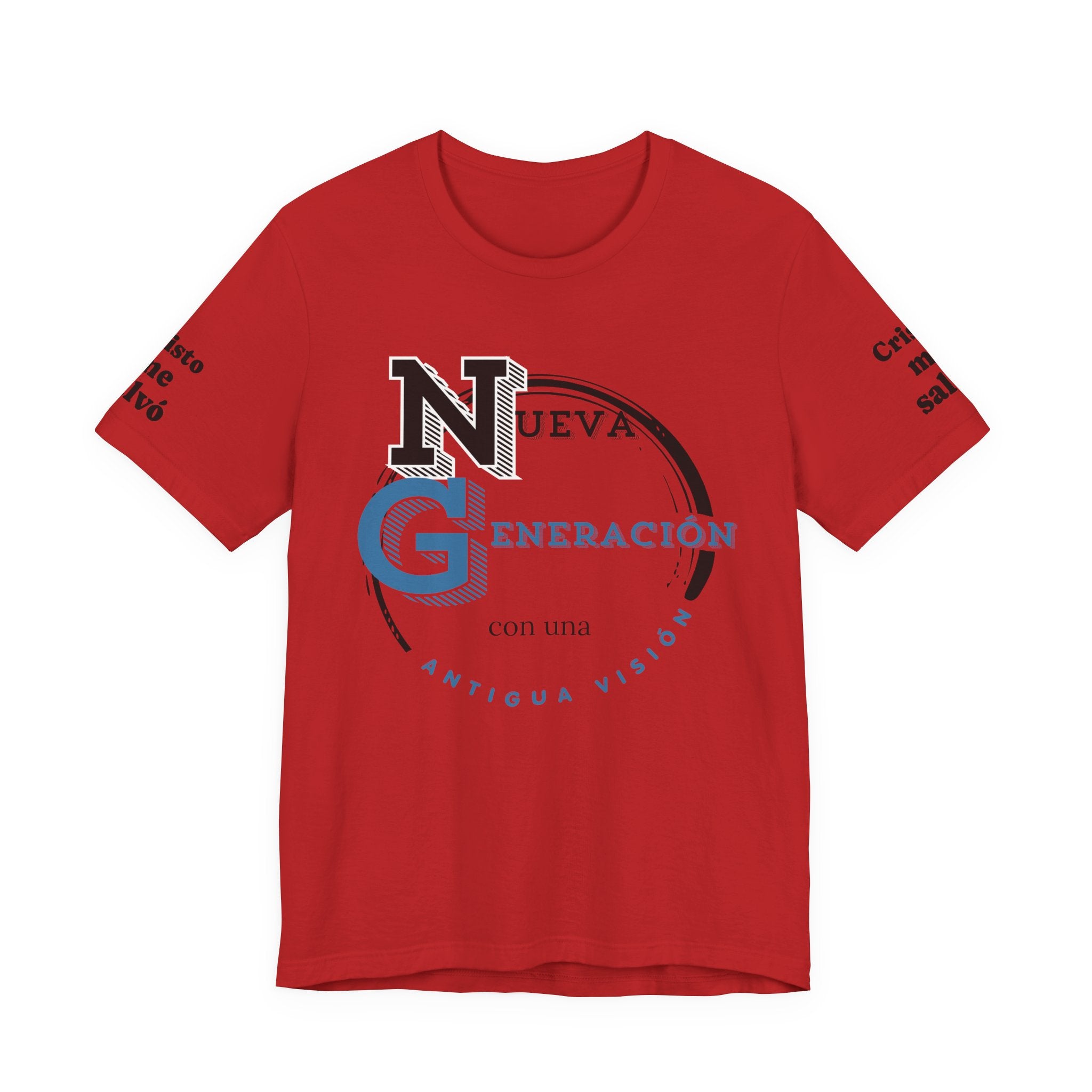 Romanos 1:16 Camisa de Hombres  — "Nueva Generación" Faith T‑Shirt