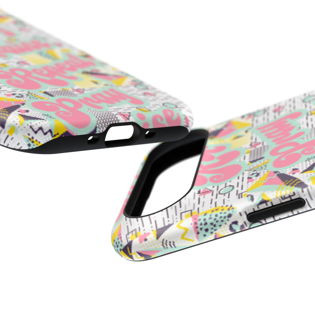 Retro Pray Praise Repeat Women's  Phone Case- Impact-Resistant Cases