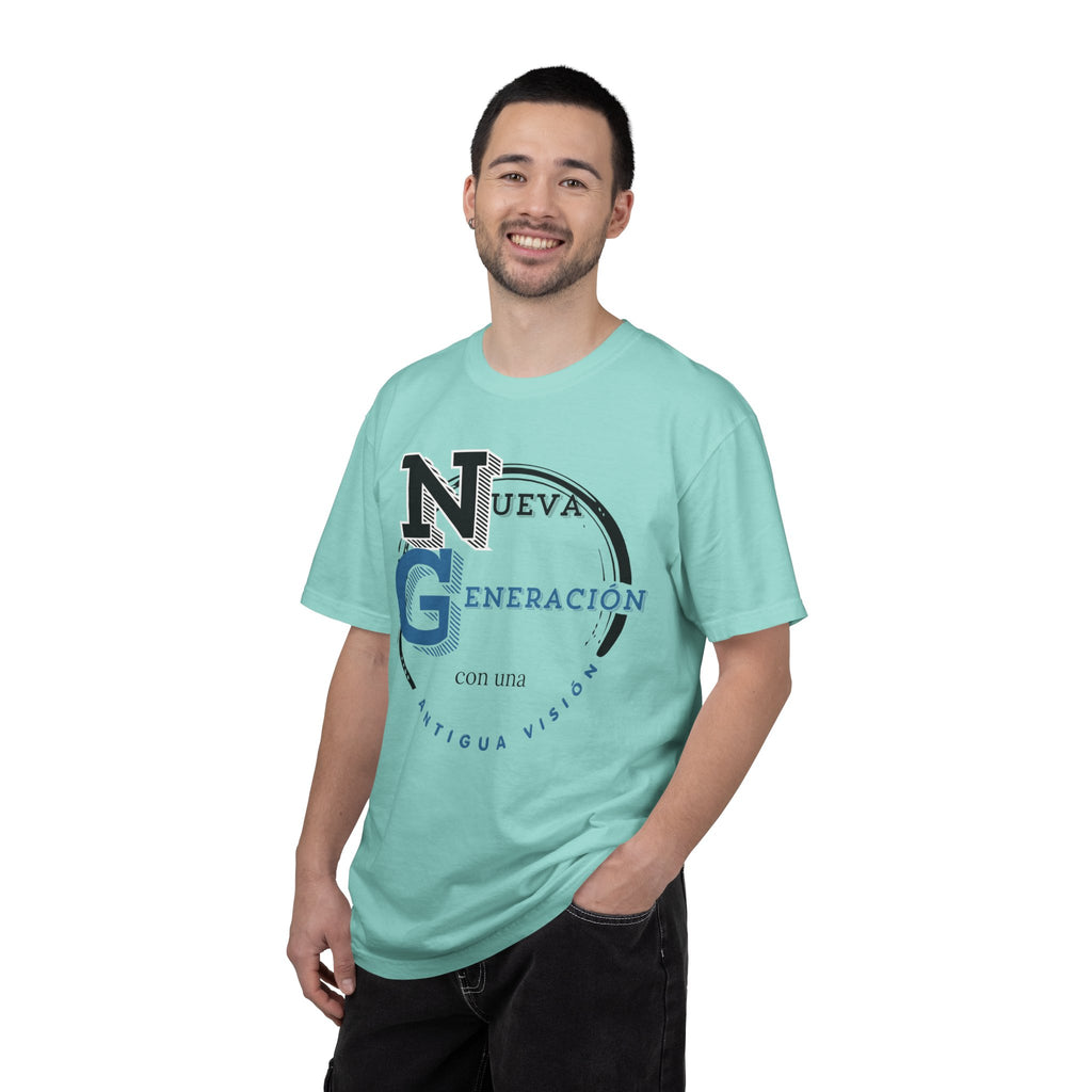 Romanos 1:16 Camisa de Hombres  — "Nueva Generación" Faith T‑Shirt