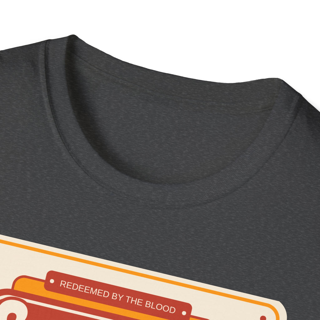 Men's 'Set free Indeed' T‑Shirt — Retro Vintage Car Christian Faith Graphic Tee