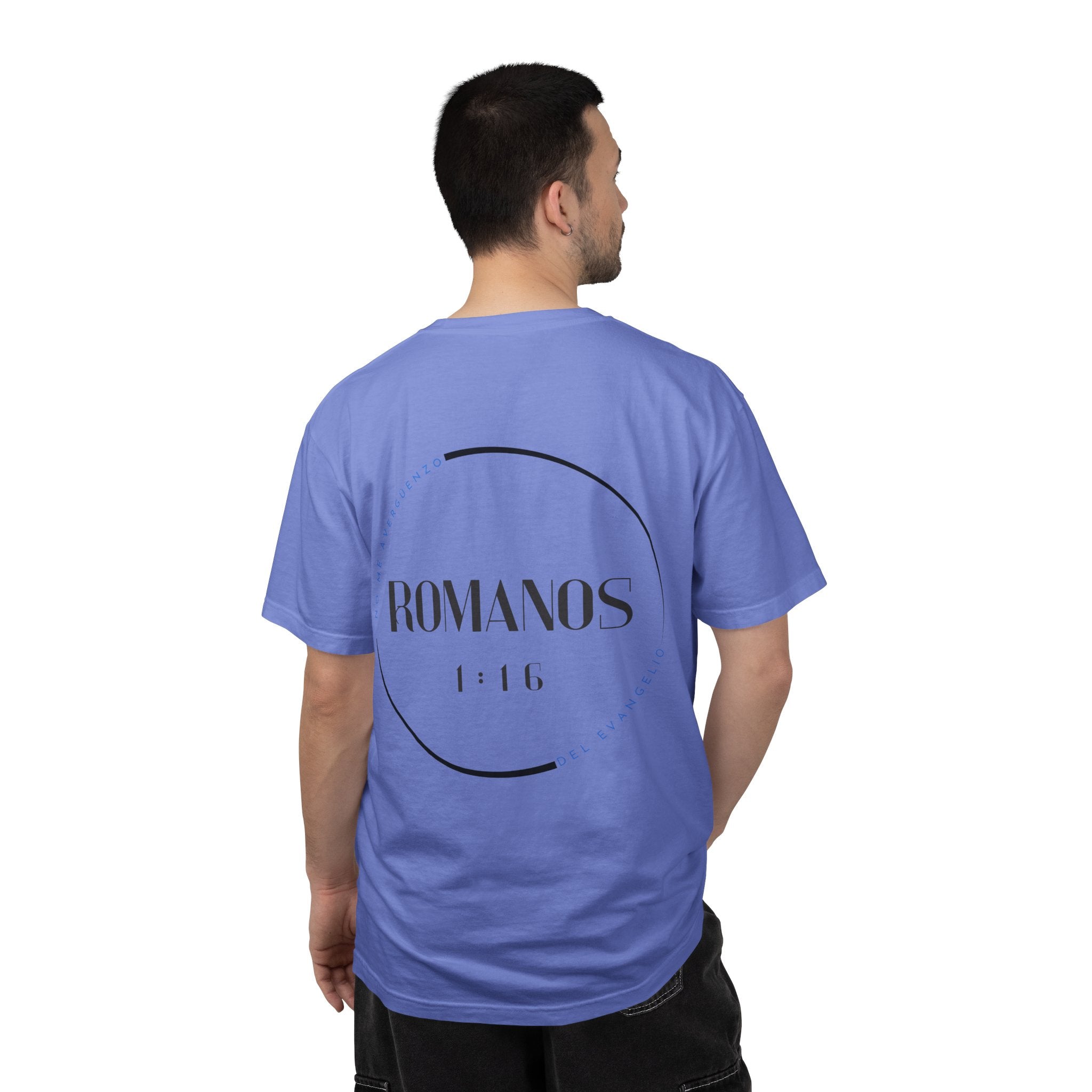Romanos 1:16 Camisa de Hombres  — "Nueva Generación" Faith T‑Shirt