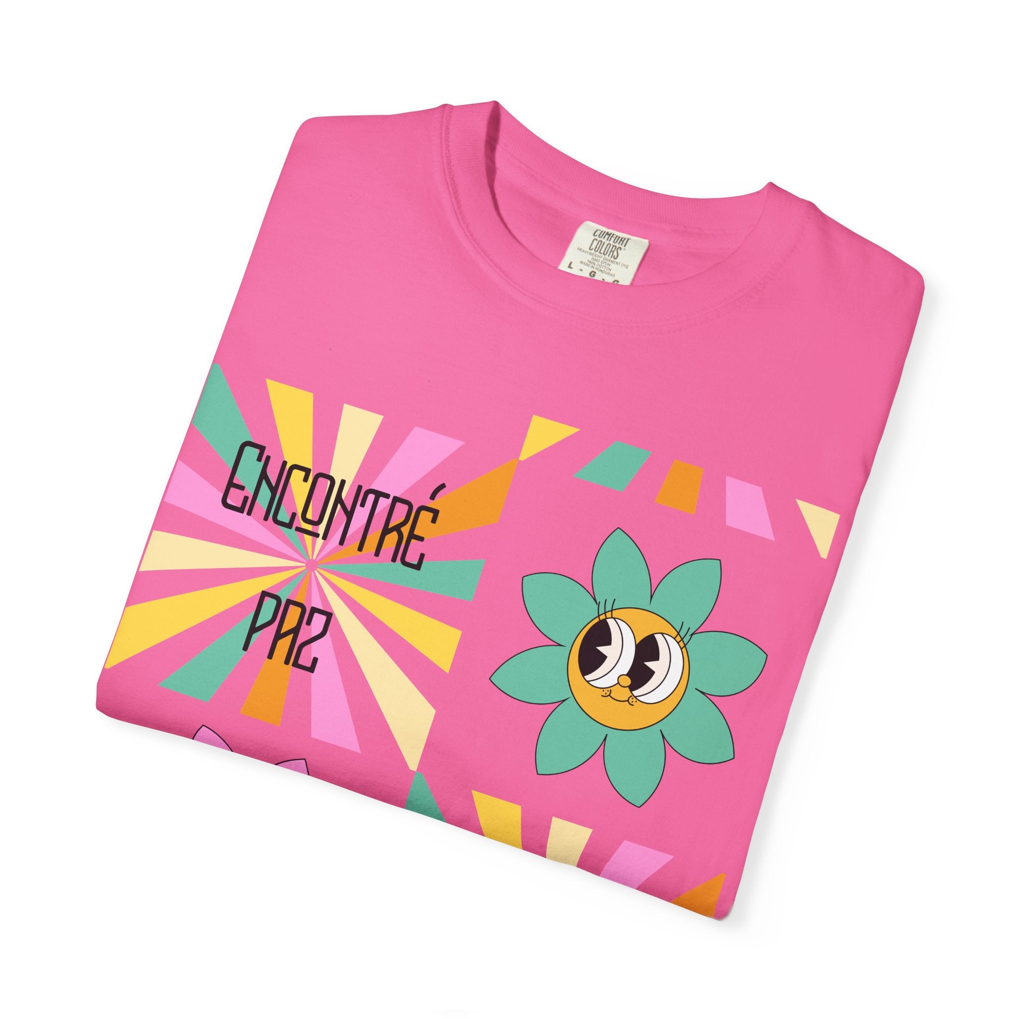 Woman's Spanish "Encontré paz en Jesús"- Camisa Retro Español