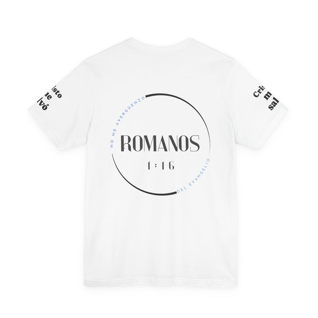 Romanos 1:16 Camisa de Hombres  — "Nueva Generación" Faith T‑Shirt