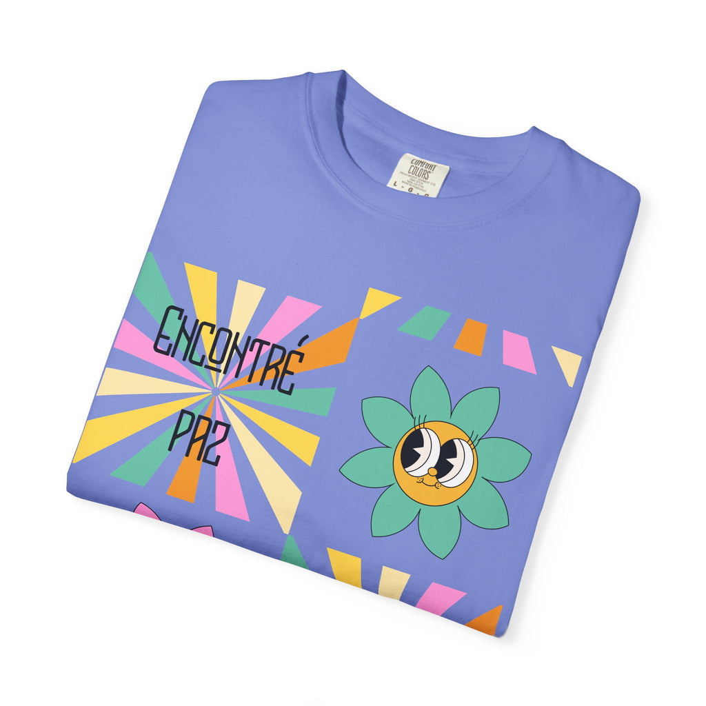 Woman's Spanish "Encontré paz en Jesús"- Camisa Retro Español