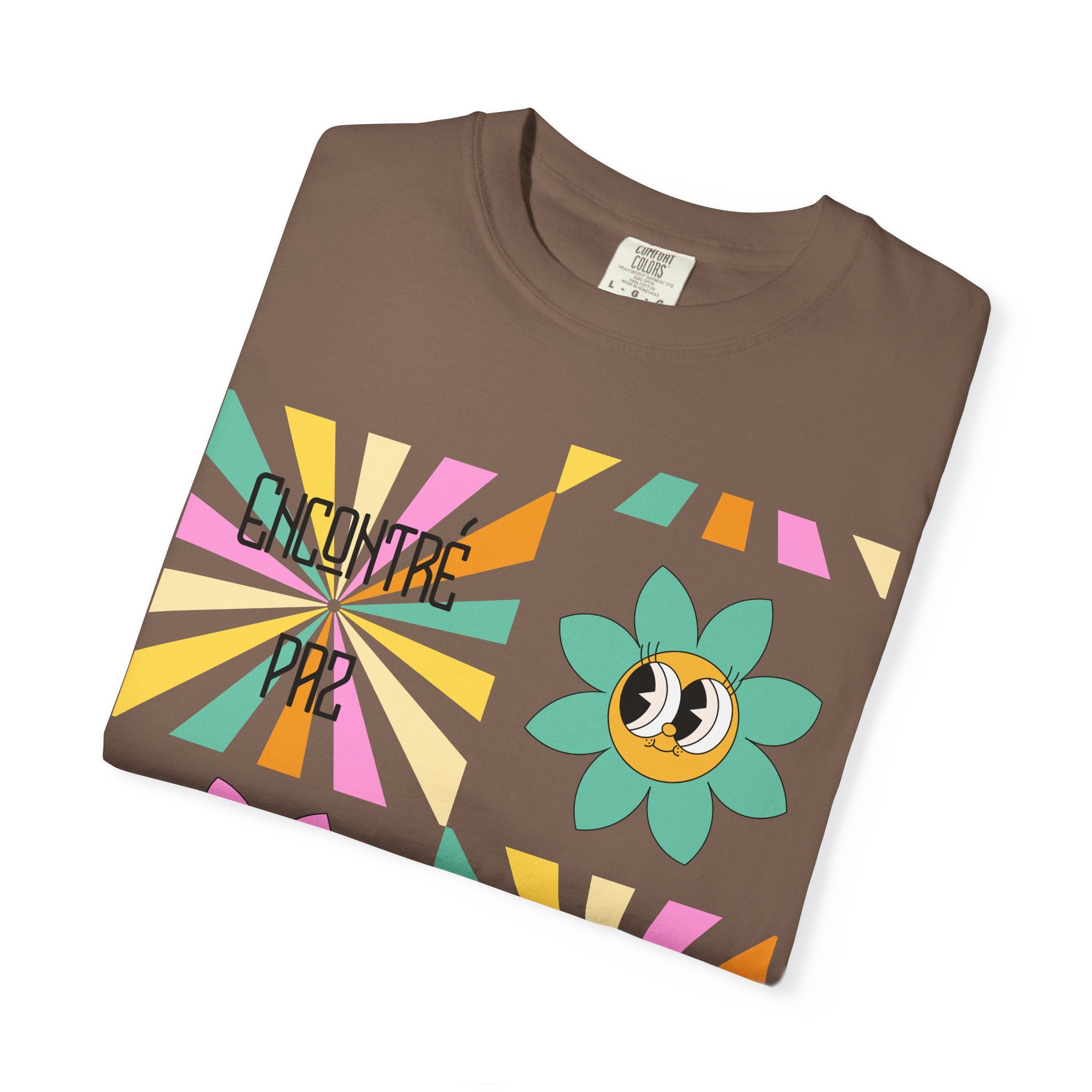 Woman's Spanish "Encontré paz en Jesús"- Camisa Retro Español