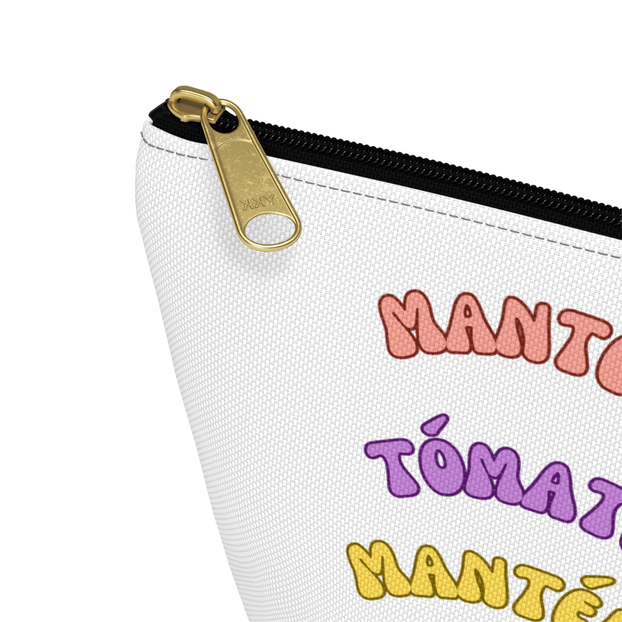 Accessory Pouch — Spanish Message “Mantén la Paciencia...”