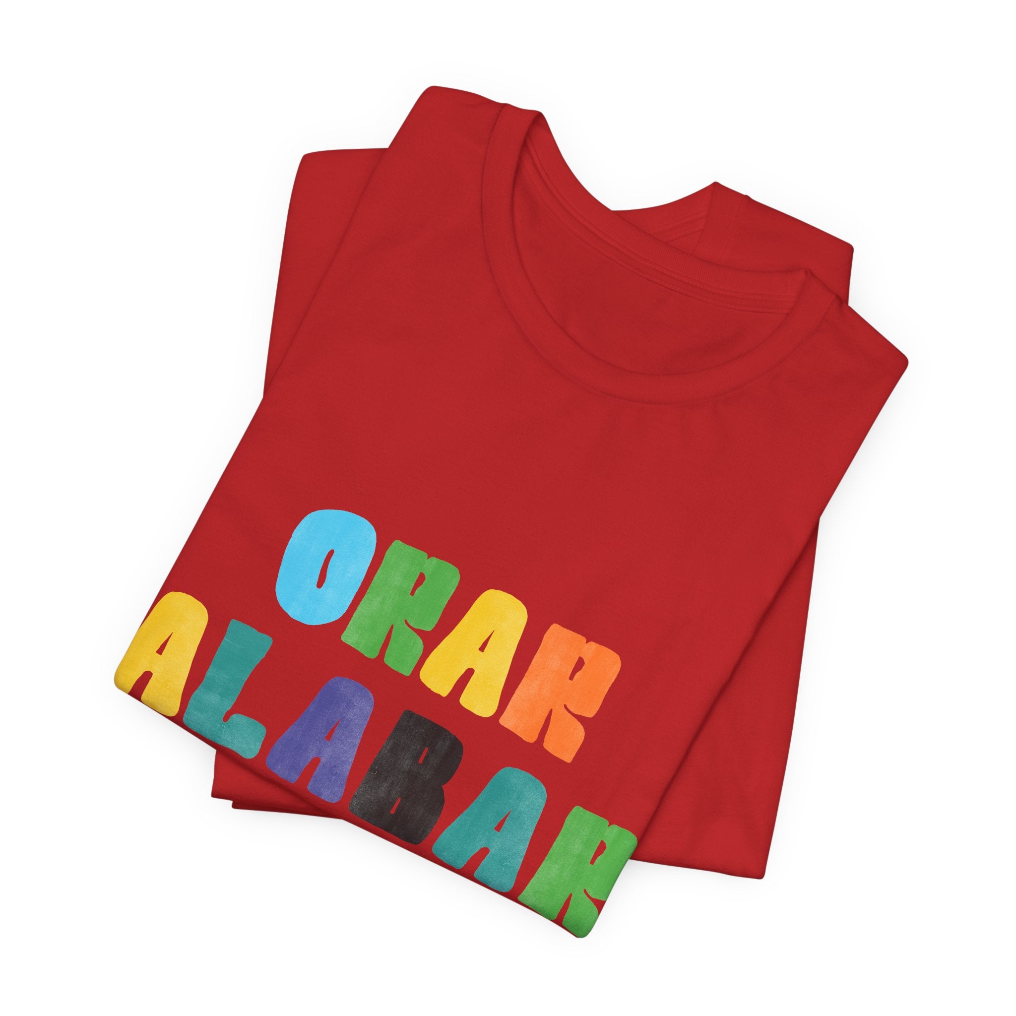 Men's Bilingual "Orar Alabar Repeat" T-Shirt – Camisa de hombres Bilingüe