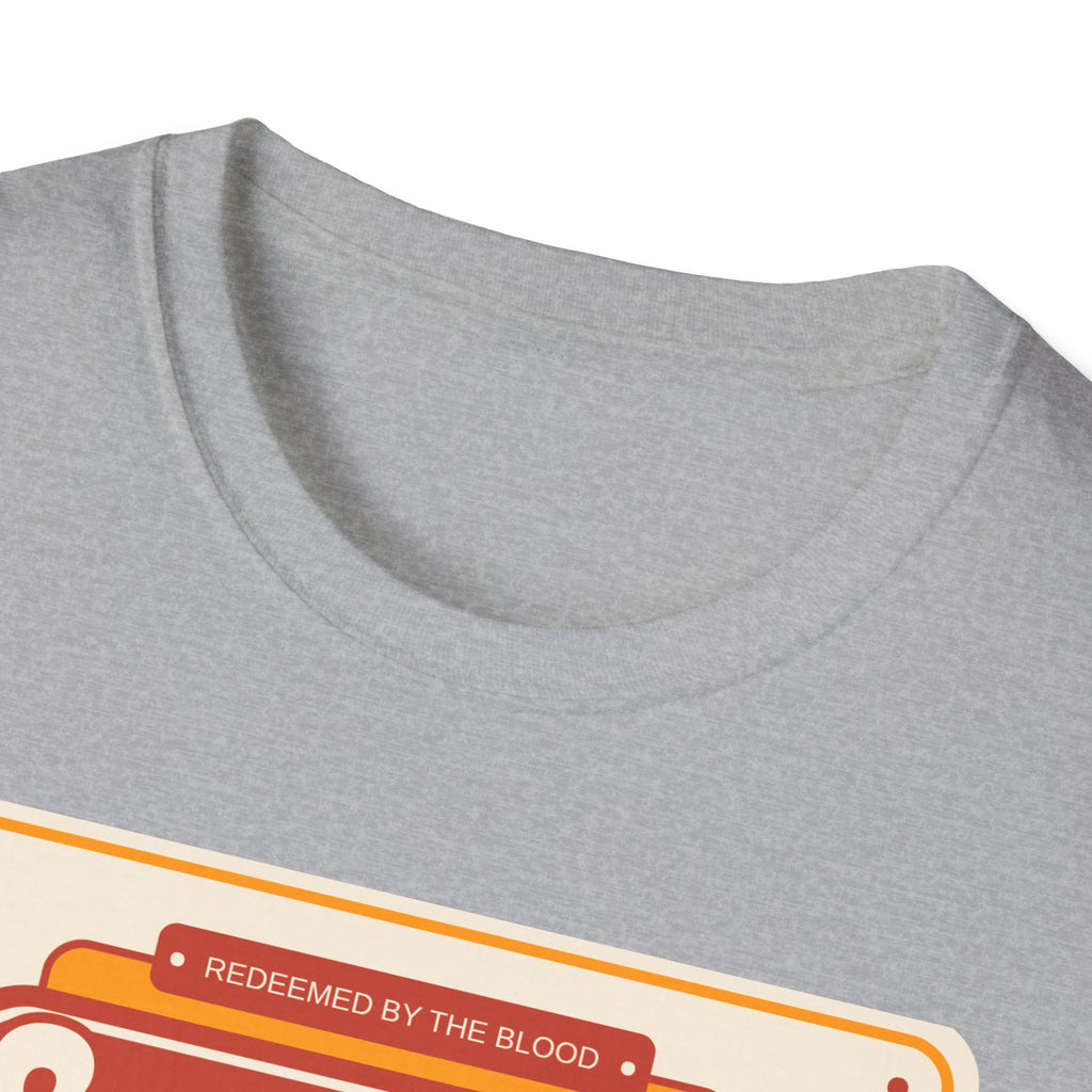 Men's 'Set free Indeed' T‑Shirt — Retro Vintage Car Christian Faith Graphic Tee