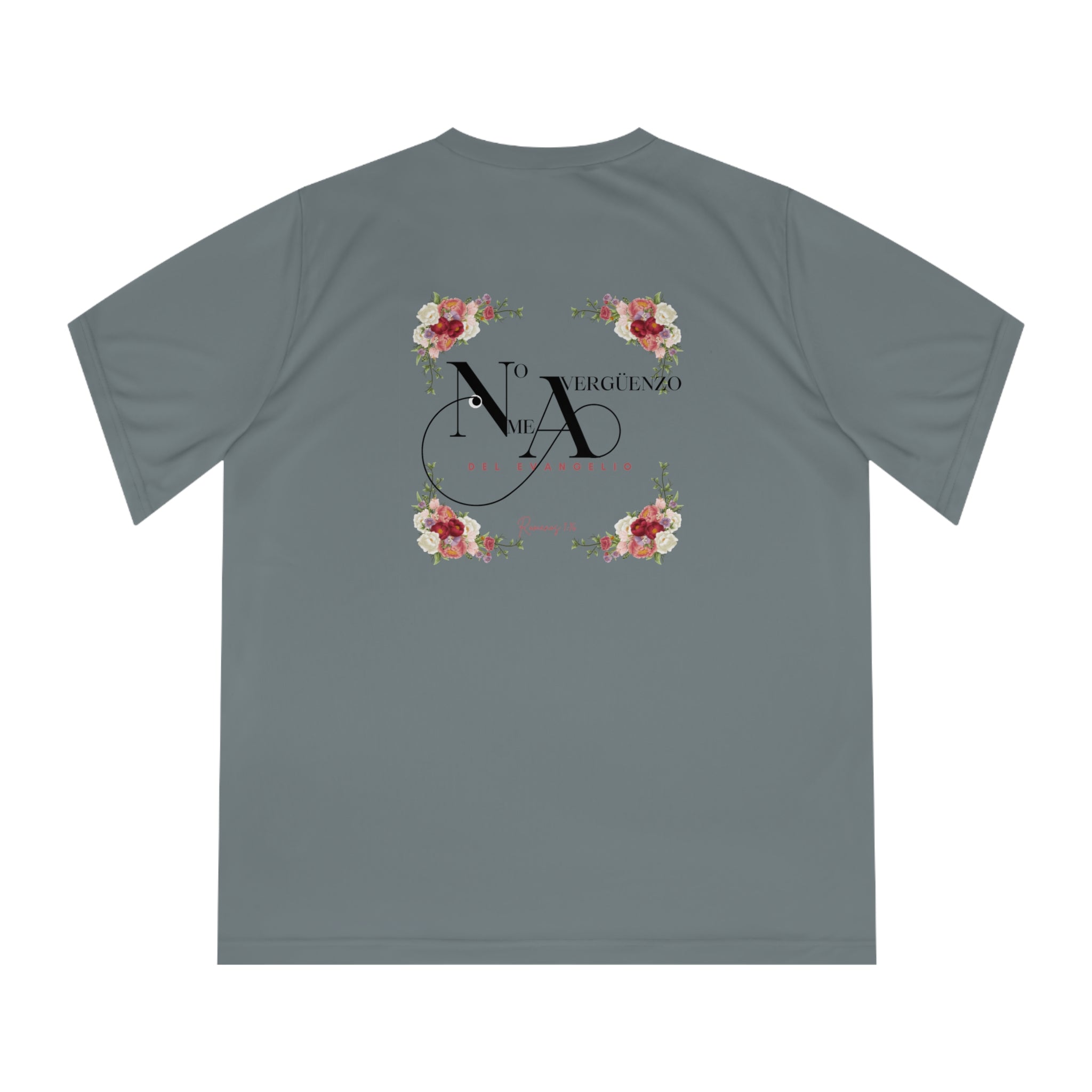 Woman's Spanish Floral Tee — "Nueva generación con una antigua visión"
