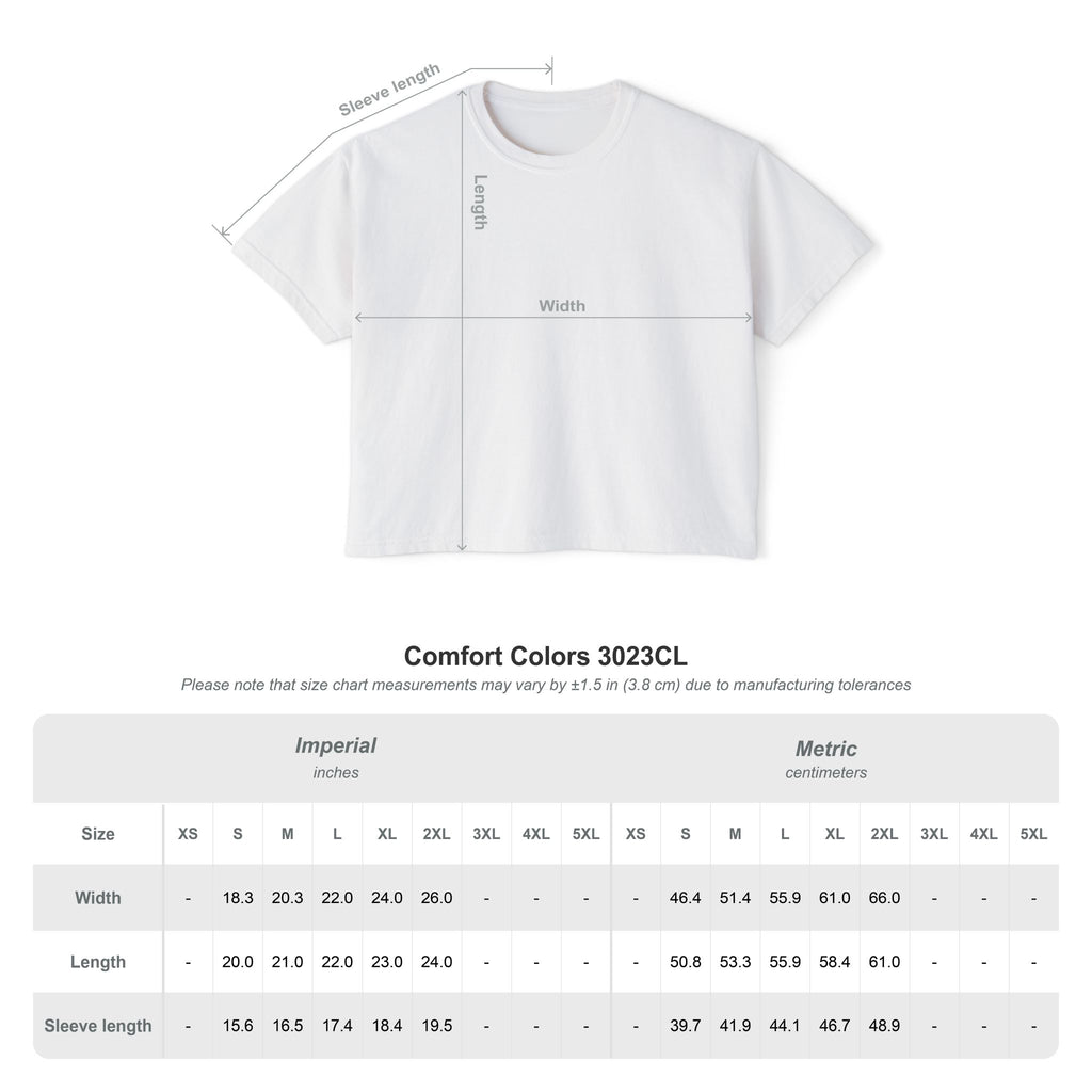 Retro Spanish Sunglasses Boxy Tee — 'Enfocada en Jesús' Graphic Top