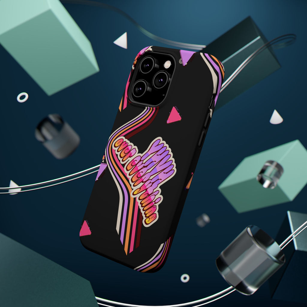 Retro 'YHVH over everything' Magnetic Phone Case — Impact-Resistant Protective Cover