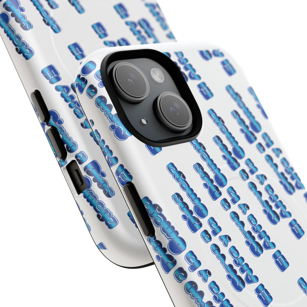 Magnetico Protección de Telefono — 'Yo sirvo a Dios el Alfa y Omega