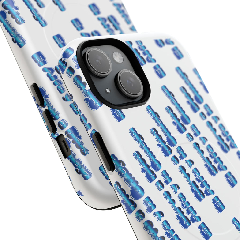 Magnetico Protección de Telefono — 'Yo sirvo a Dios el Alfa y Omega