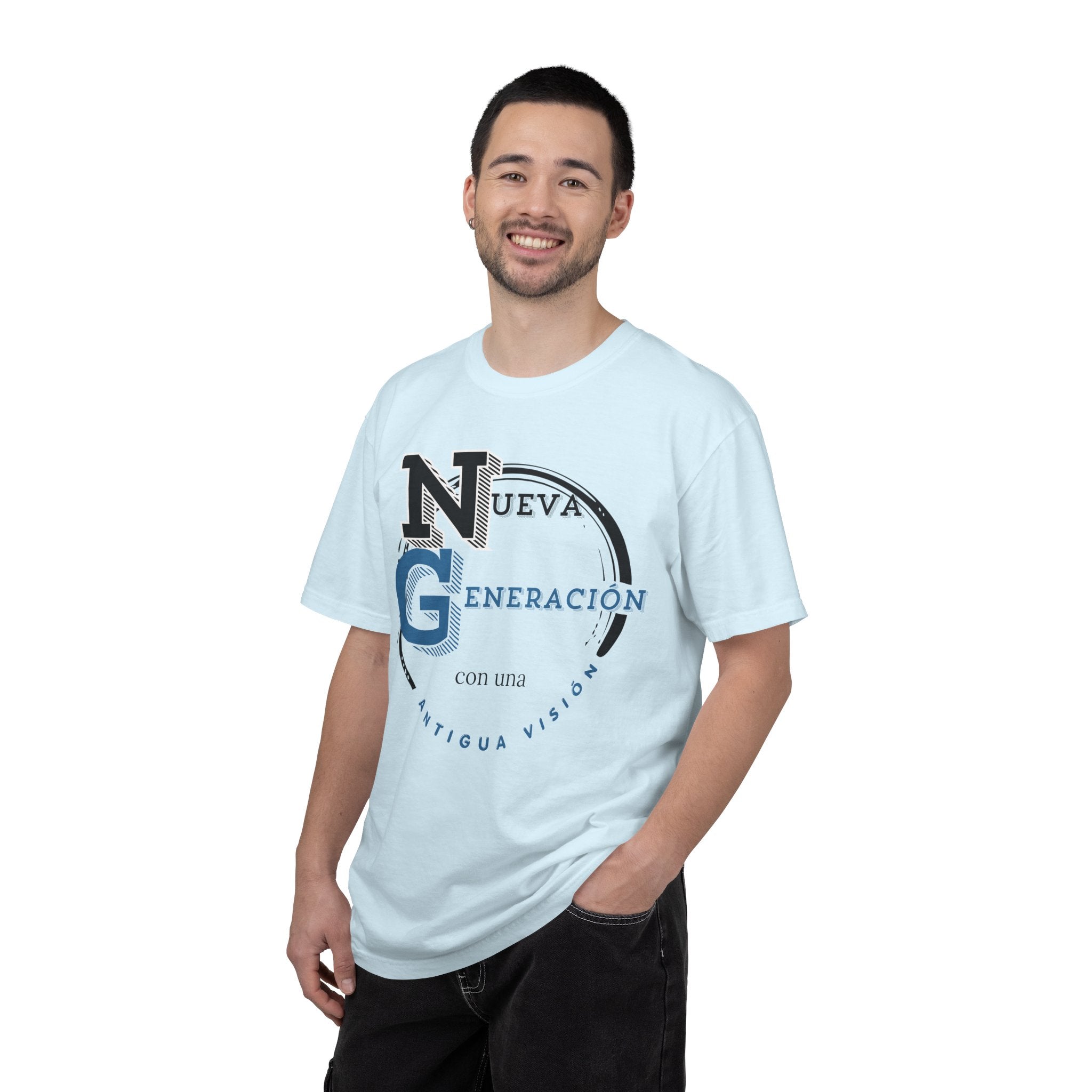 Romanos 1:16 Camisa de Hombres  — "Nueva Generación" Faith T‑Shirt