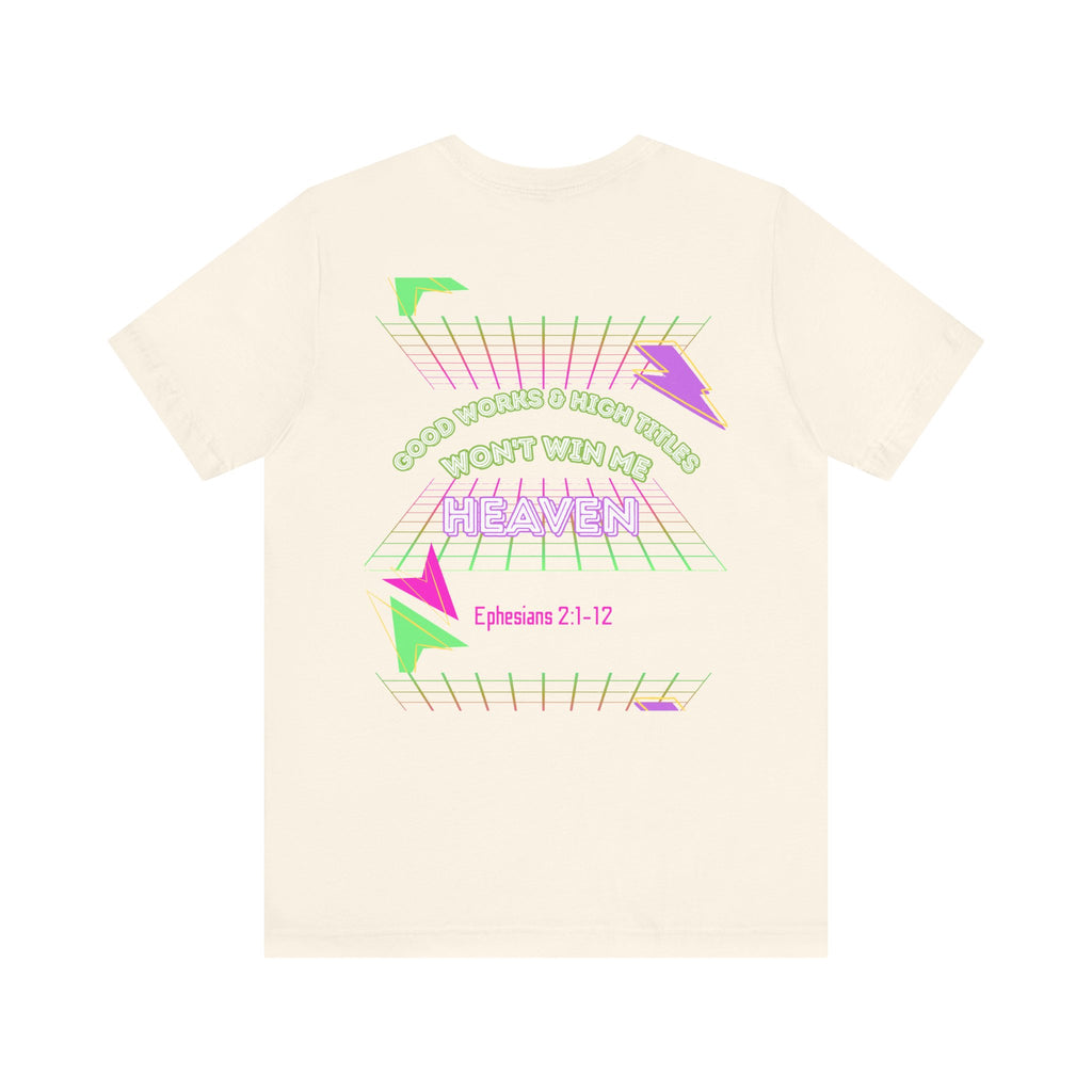 Woman's "Good works" Retro Tee— Ephesians 2:1-12 Retro Christian T-Shirt
